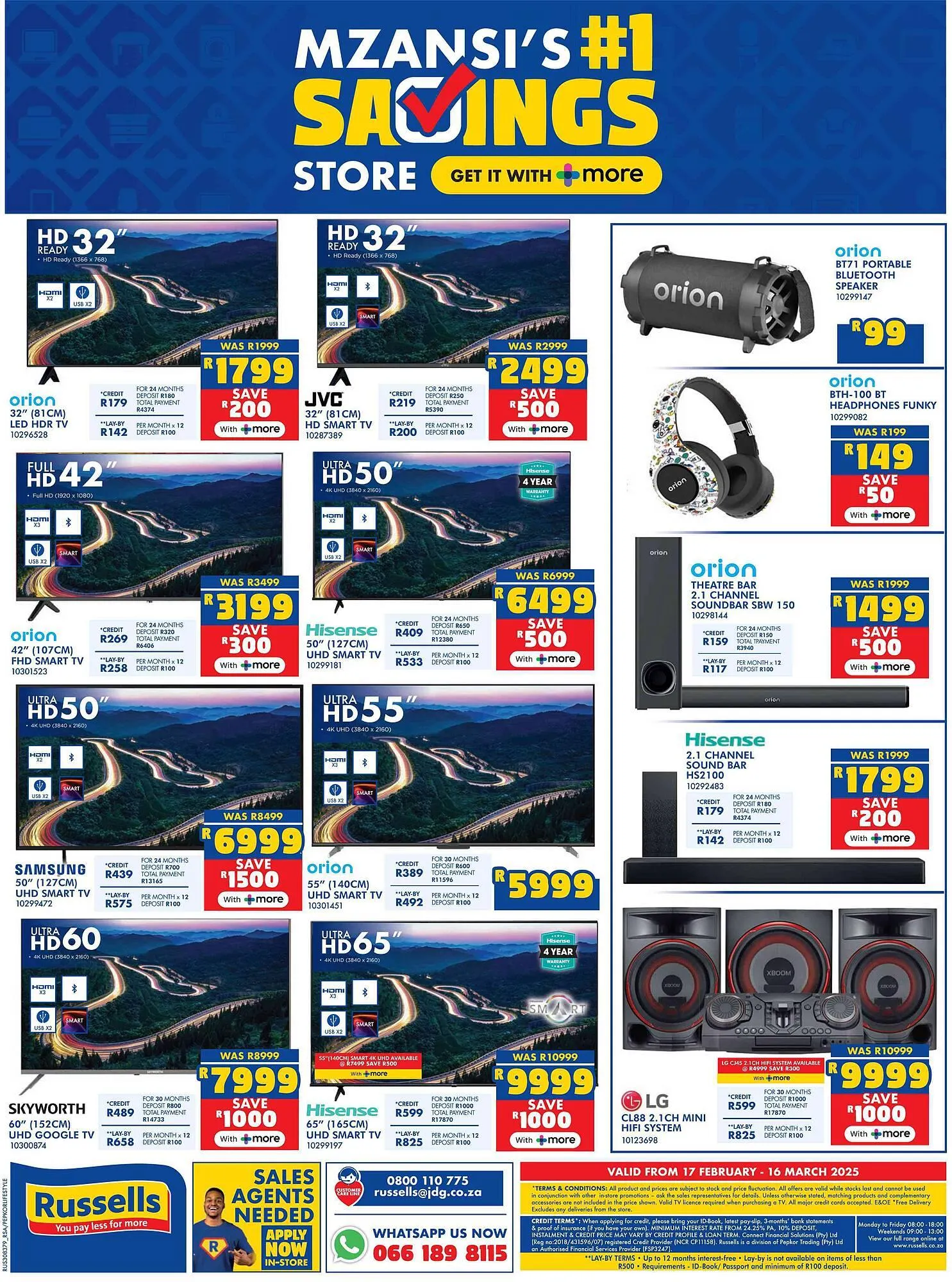 Russells catalogue from 17 February to 16 March 2025 - Catalogue Page 16