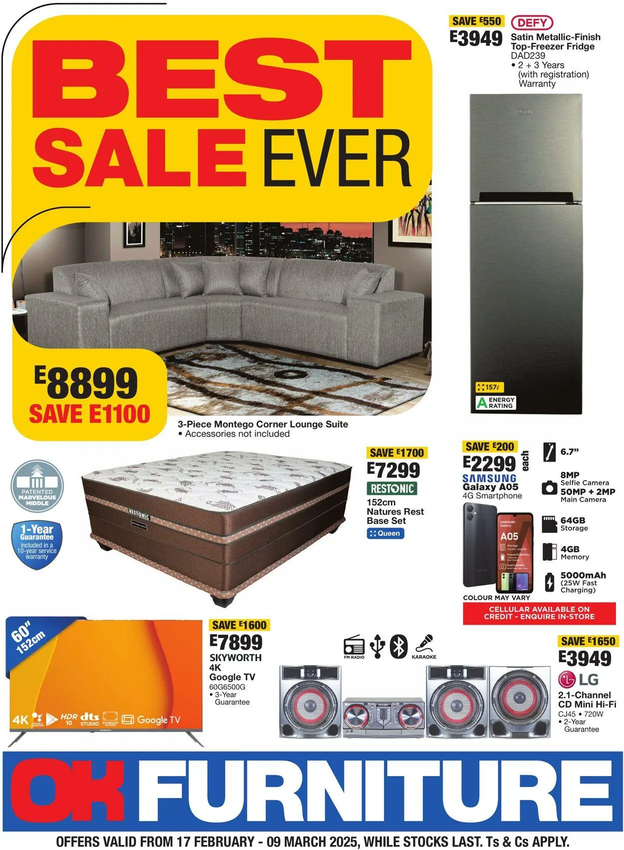 OK Furniture Current catalogue from 23 March to 6 April 2025 - Catalogue Page 1