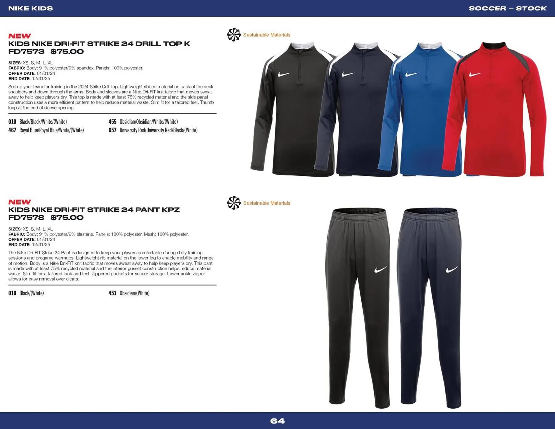 Nike catalogue from 14 June to 31 December 2024 - Catalogue Page 64