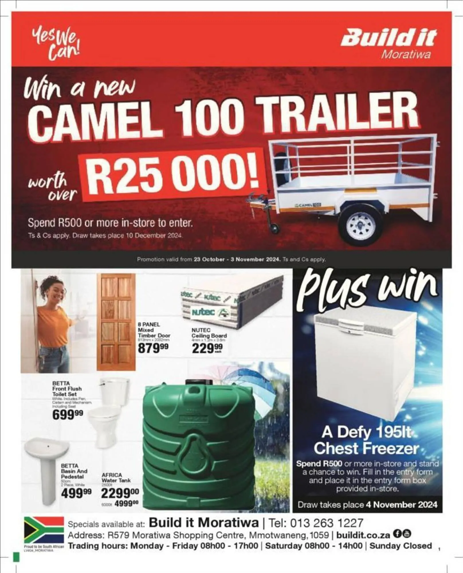 Build It catalogue from 23 October to 3 November 2024 - Catalogue Page 1