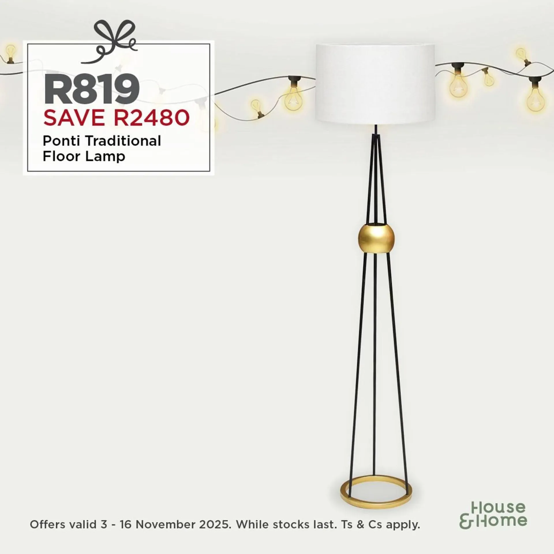 House & Home catalogue from 3 November to 16 November 2025 - Catalogue Page 3