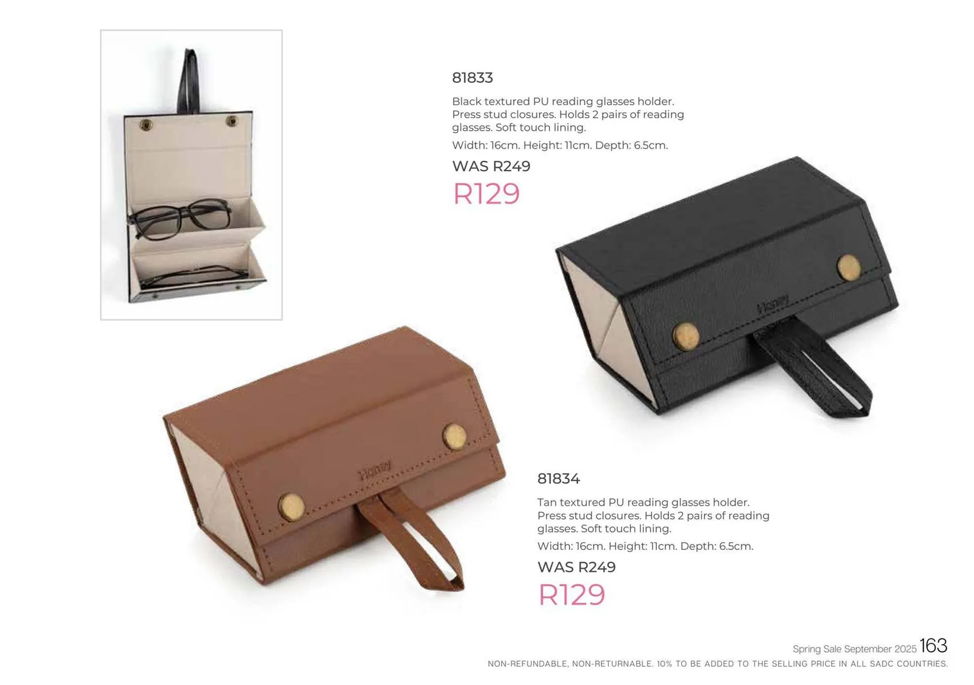 Honey Fashion Accessories catalogue from 3 September to 30 September 2025 - Catalogue Page 165