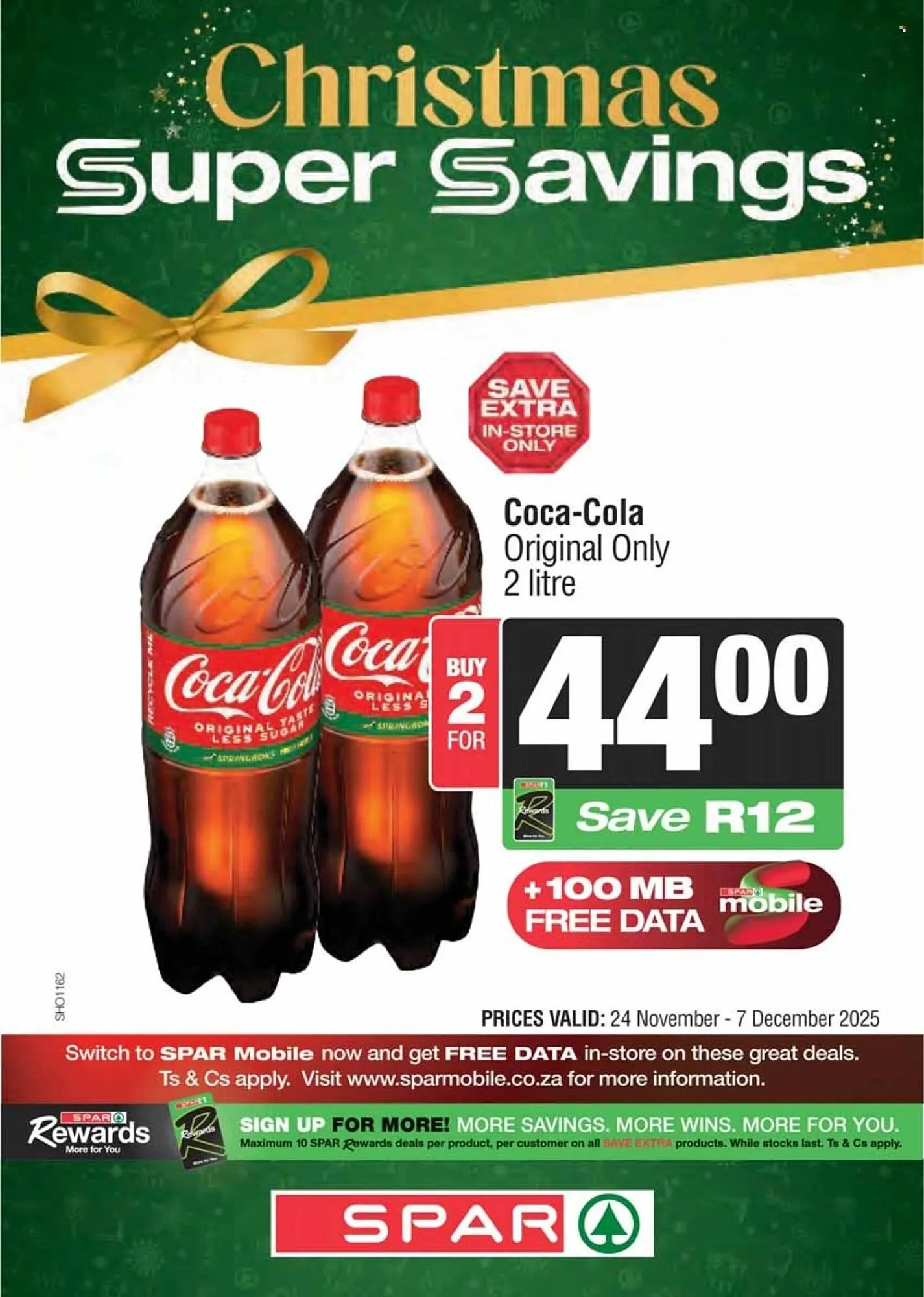 Spar catalogue from 24 November to 7 December 2025 - Catalogue Page 1