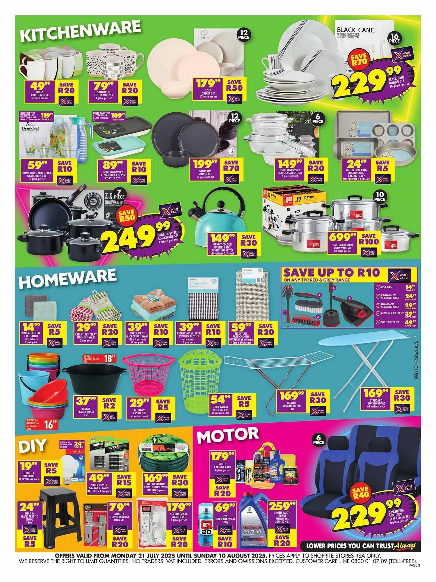 Shoprite catalogue from 21 July to 10 August 2025 - Catalogue Page 3