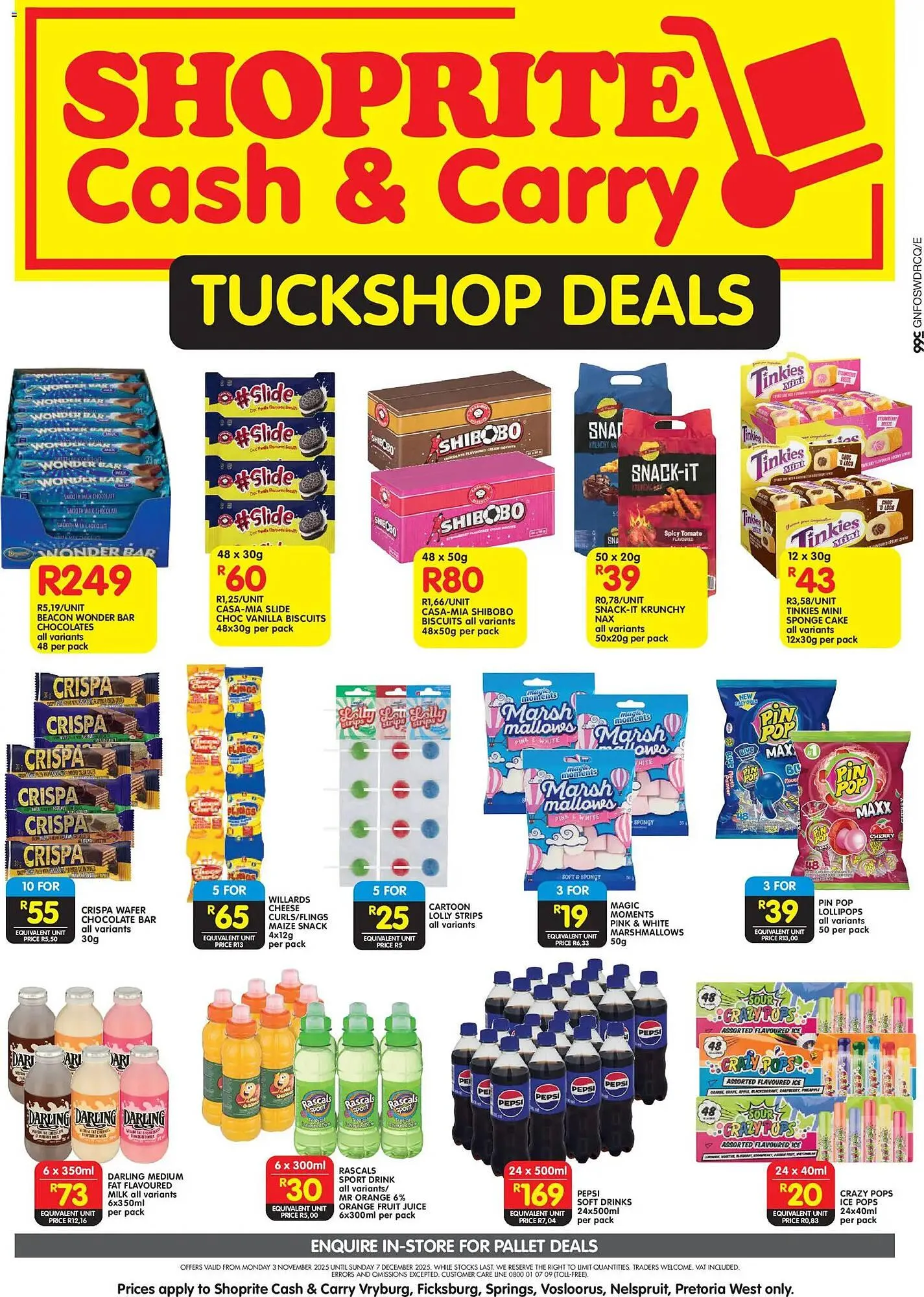 Shoprite catalogue from 2 November to 7 December 2025 - Catalogue Page 1