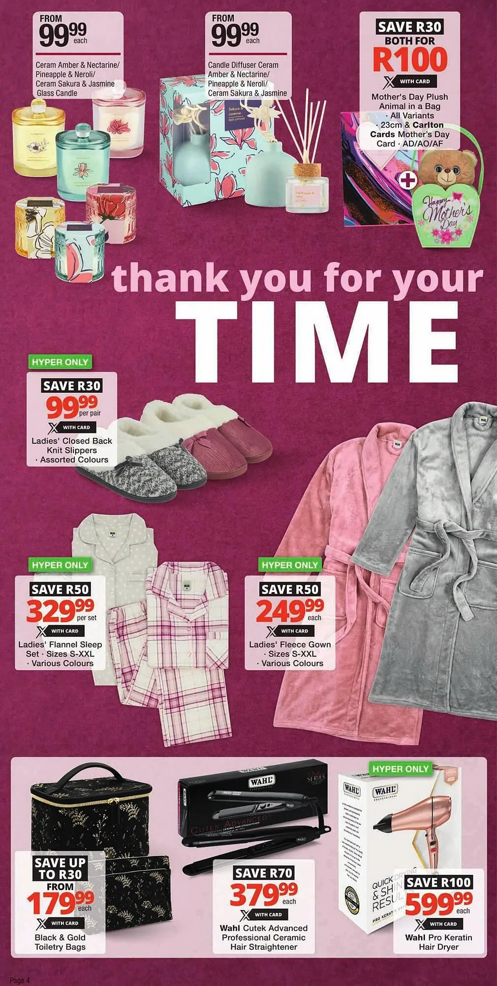 Checkers catalogue from 5 May to 11 May 2025 - Catalogue Page 4