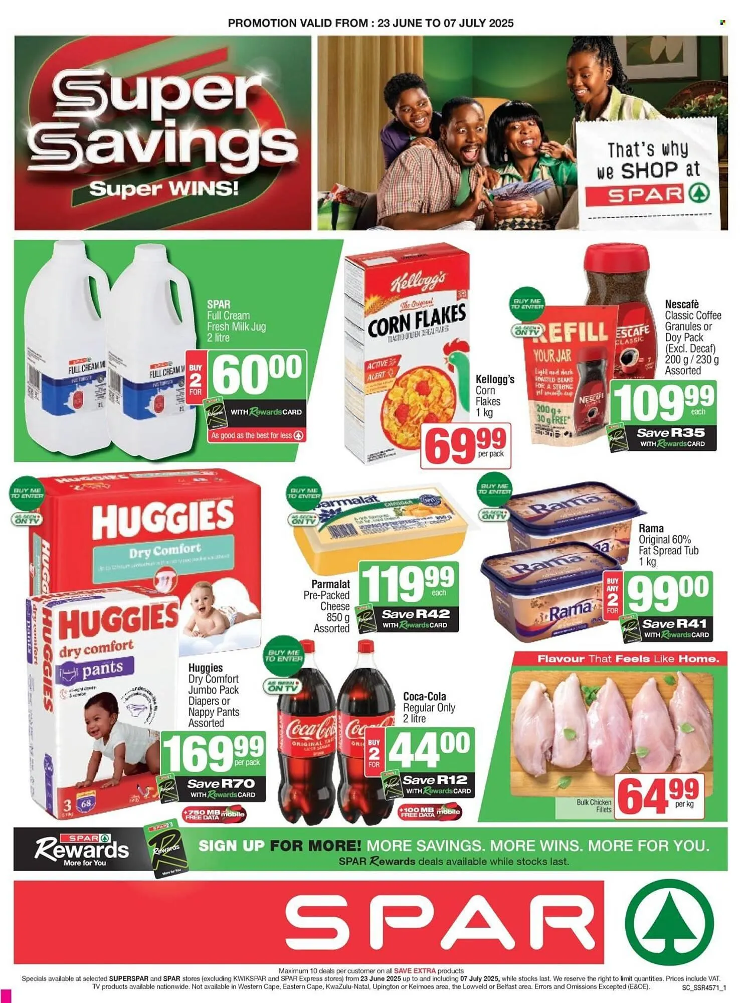 Spar catalogue from 23 June to 7 July 2025 - Catalogue Page 1