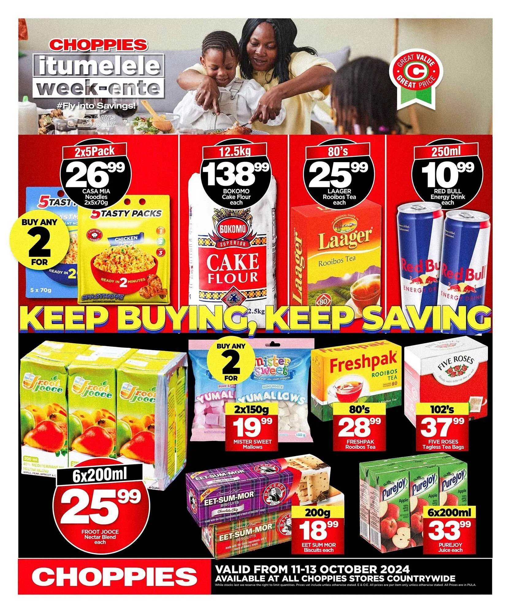 Choppies catalogue from 11 October to 13 October 2024 - Catalogue Page 2