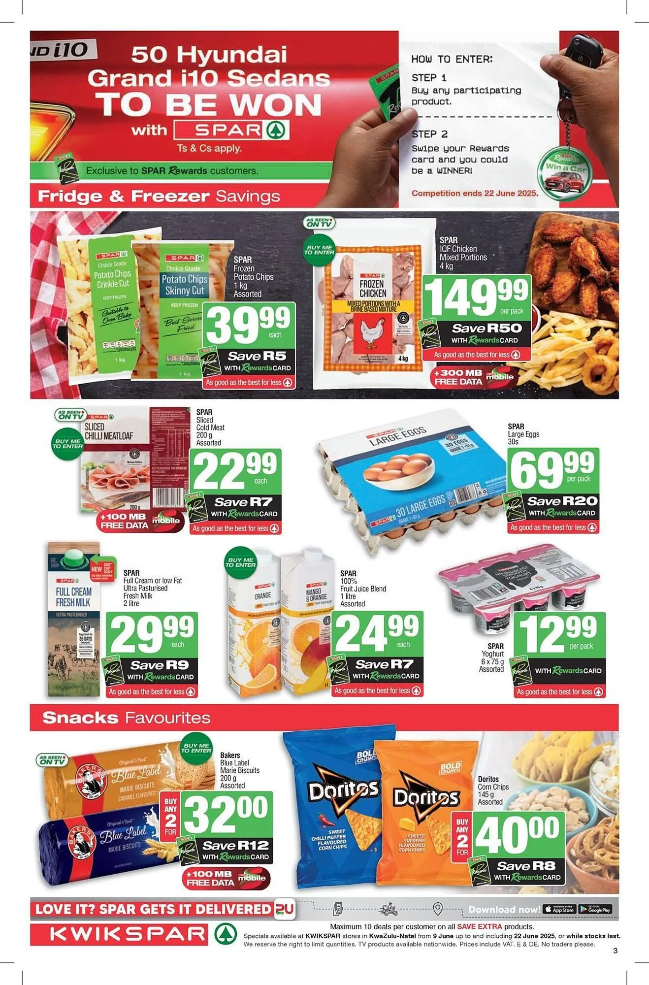 KwikSpar catalogue from 9 June to 22 June 2025 - Catalogue Page 3