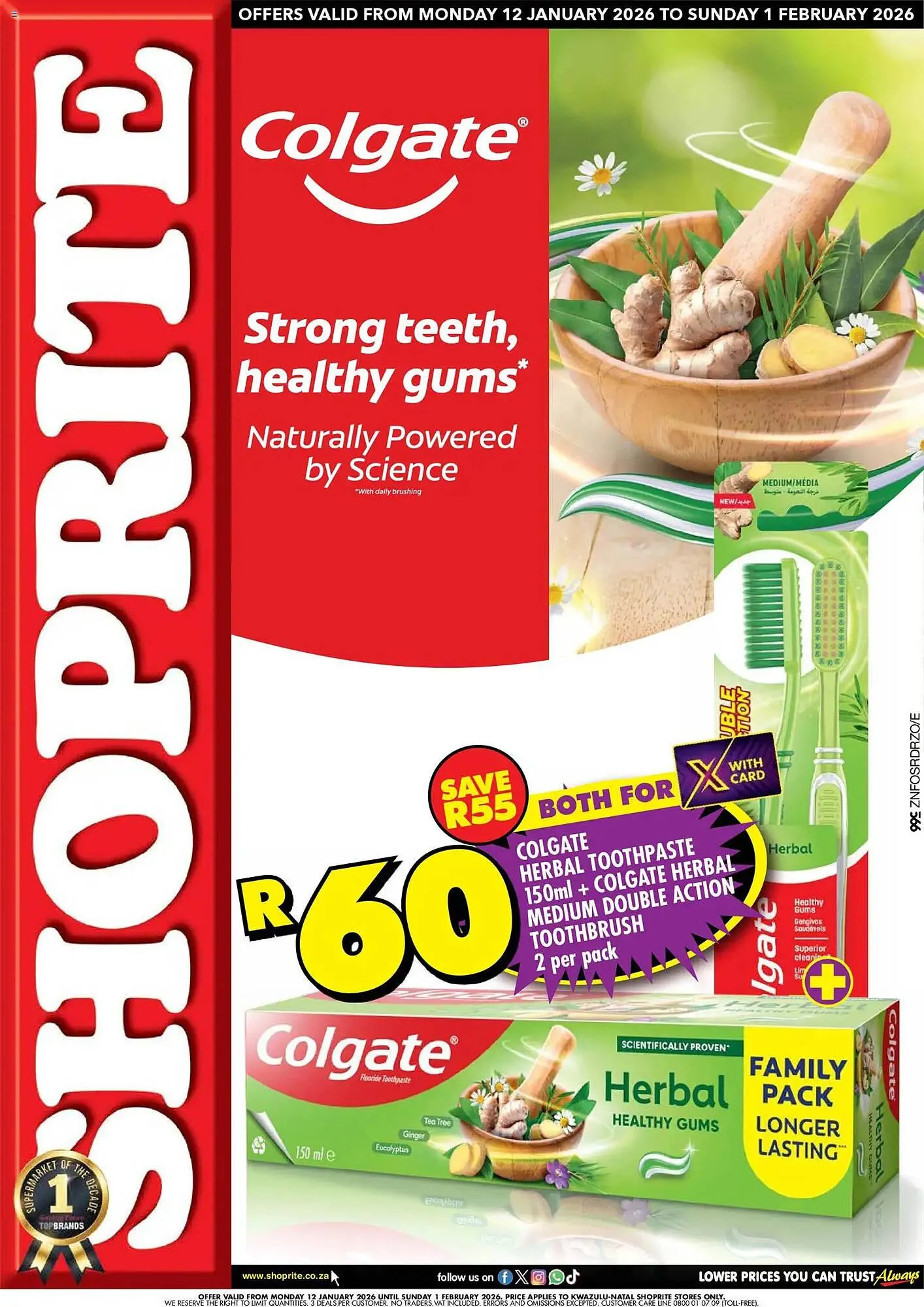 Shoprite catalogue from 12 January to 1 February 2026 - Catalogue Page 1