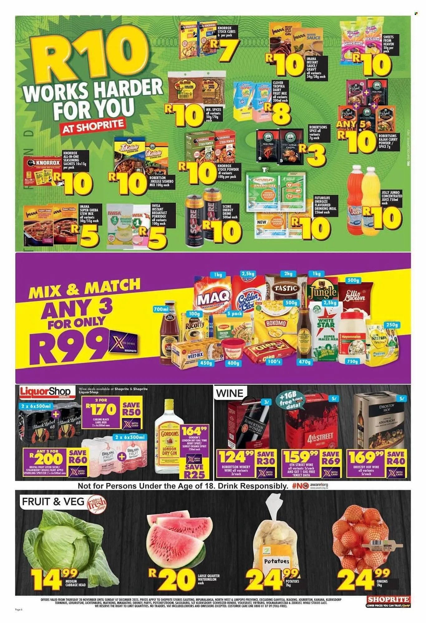 Shoprite catalogue from 20 November to 7 December 2025 - Catalogue Page 6