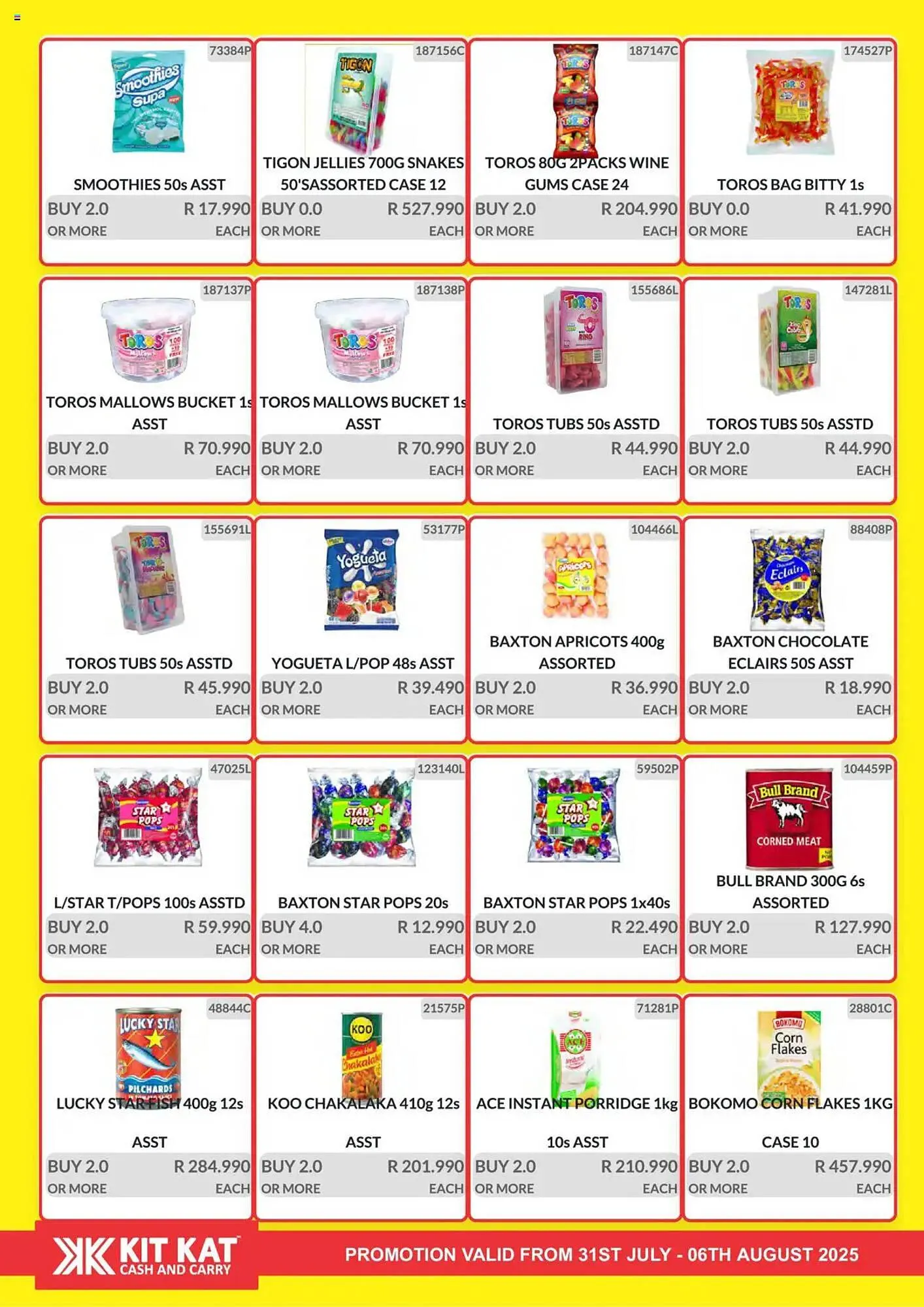 KitKat Cash and Carry catalogue from 31 July to 6 August 2025 - Catalogue Page 4