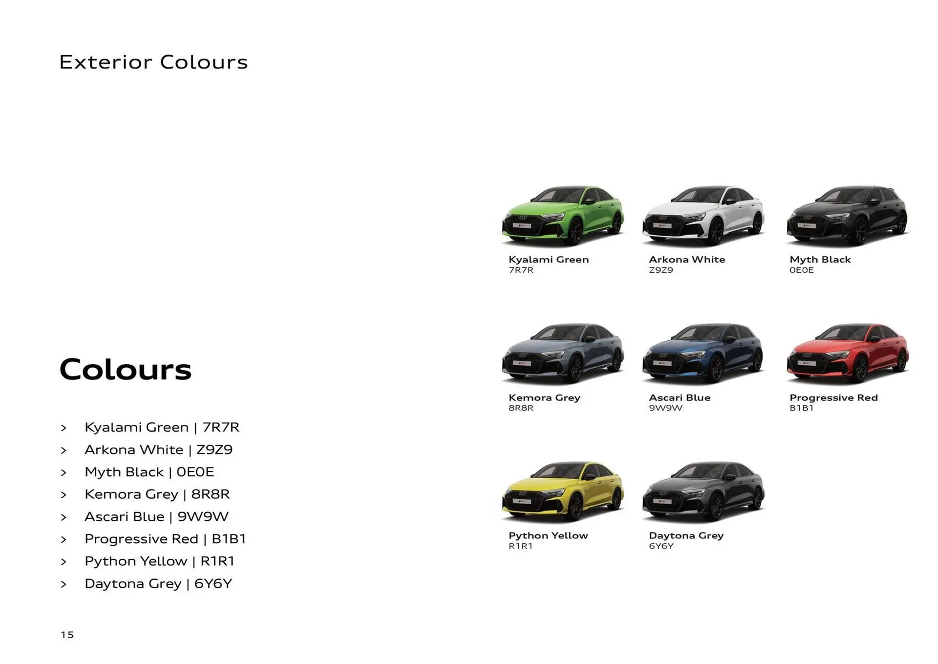 Audi catalogue from 4 April to 3 April 2026 - Catalogue Page 15