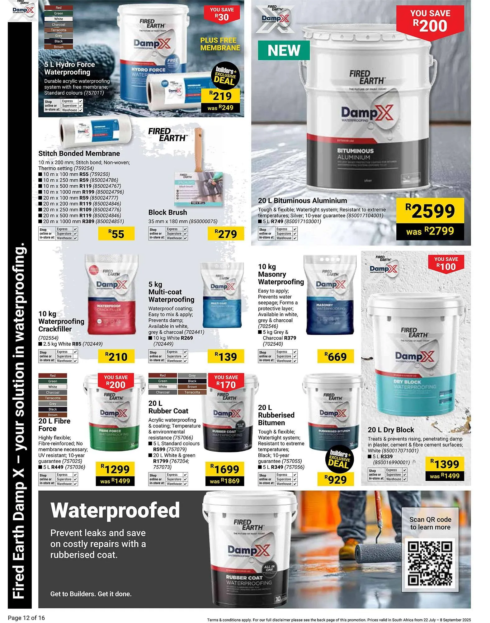 Builders Warehouse catalogue from 22 July to 8 September 2025 - Catalogue Page 11