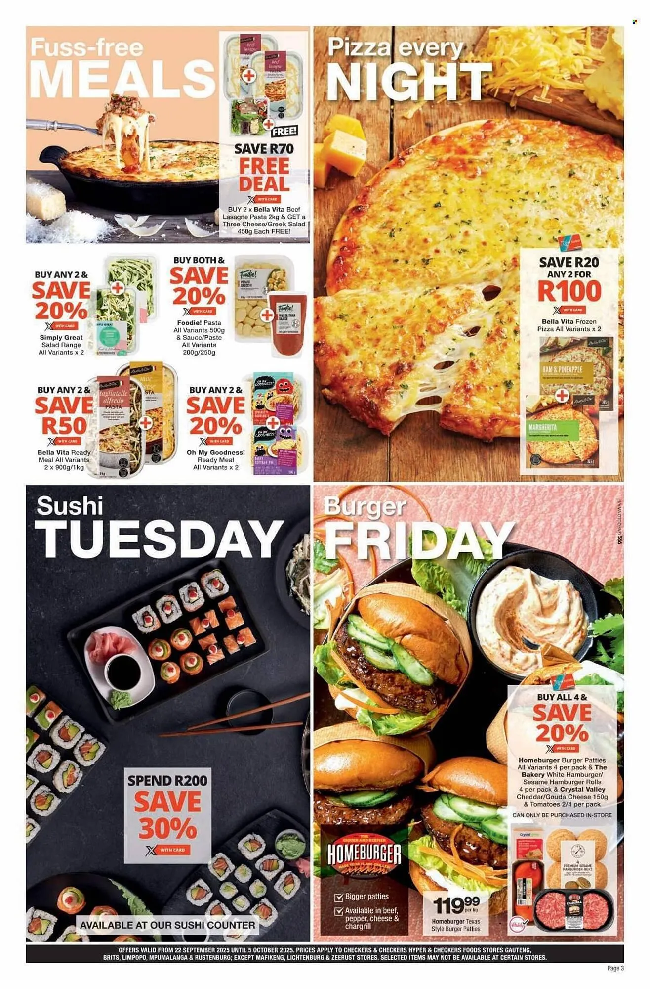 Checkers catalogue from 22 September to 5 October 2025 - Catalogue Page 3