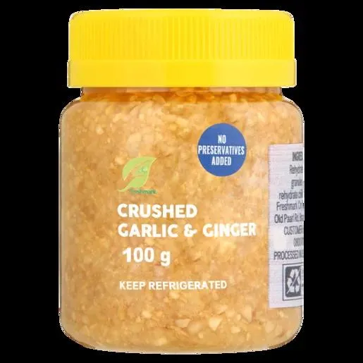 Crushed Garlic & Ginger 100g