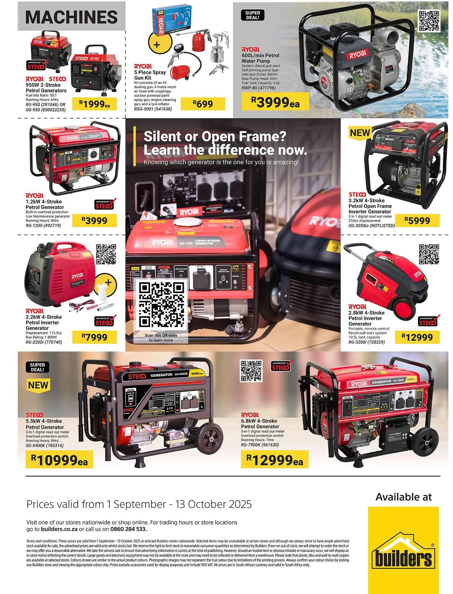 Builders Warehouse catalogue from 1 September to 13 October 2025 - Catalogue Page 8