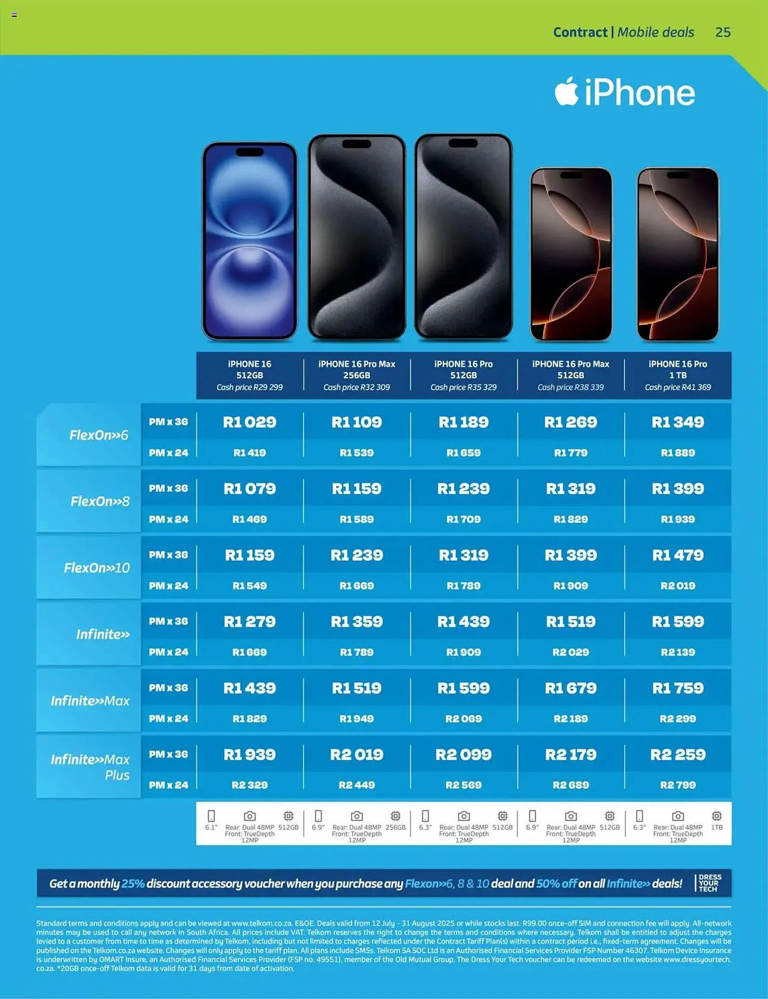 Telkom catalogue from 12 July to 31 August 2025 - Catalogue Page 25