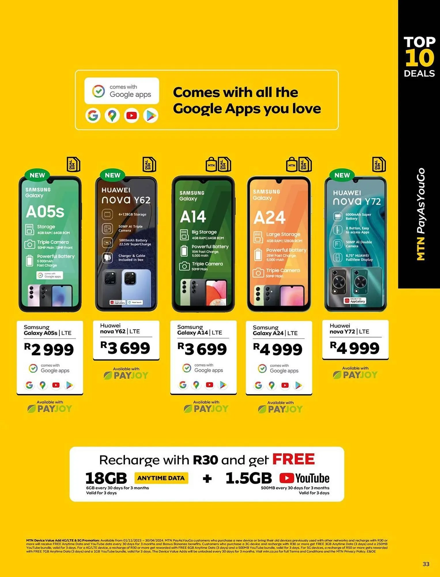 MTN catalogue from 7 March to 13 March 2025 - Catalogue Page 33