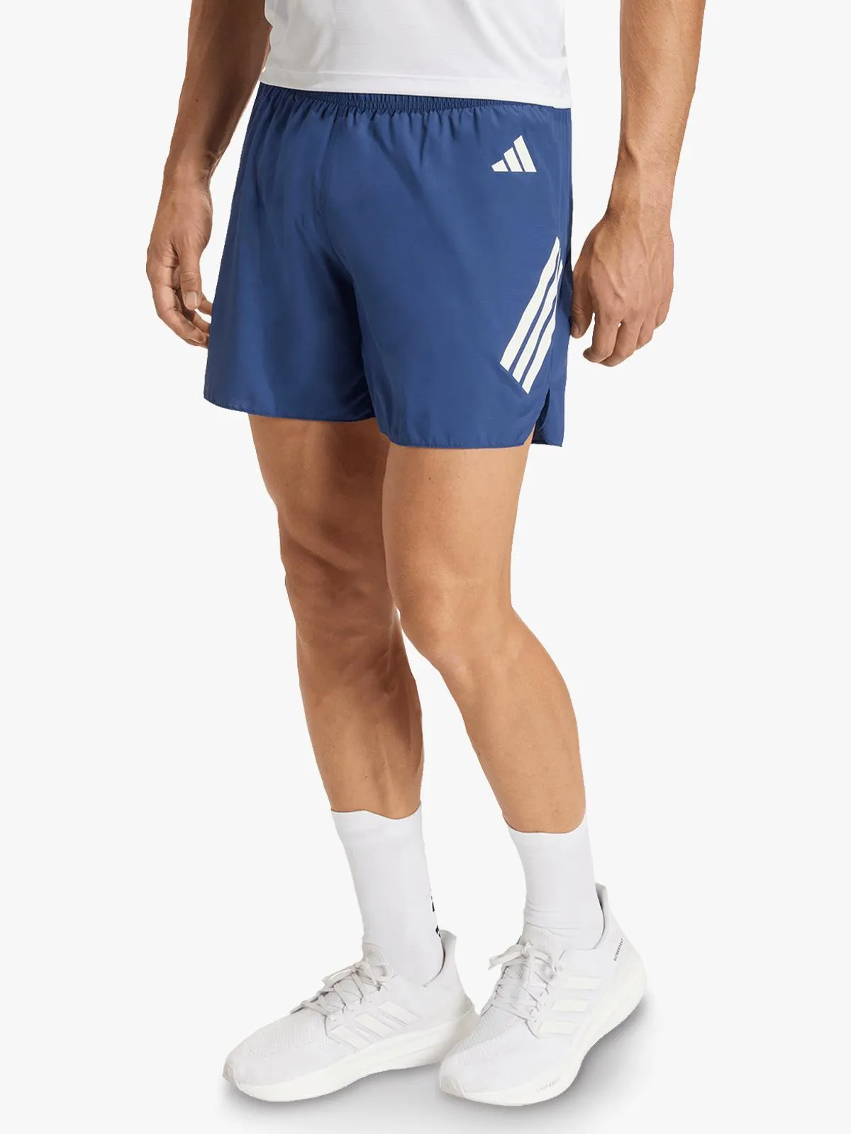 adidas Mens 365 Running Tech Indigo Shorts