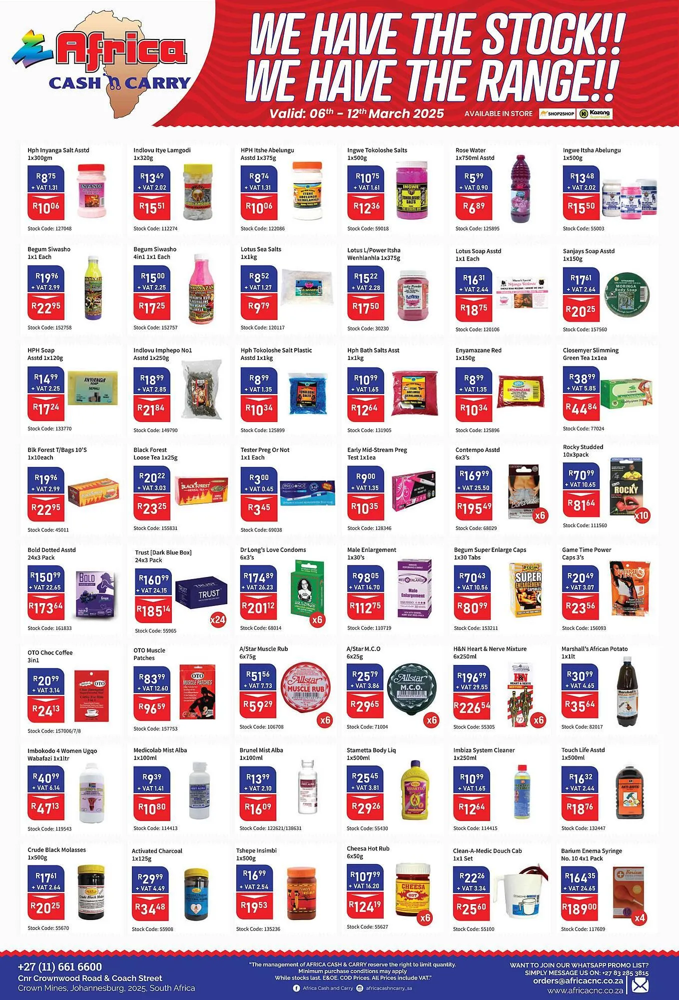 Africa Cash and Carry catalogue from 6 March to 12 March 2025 - Catalogue Page 5