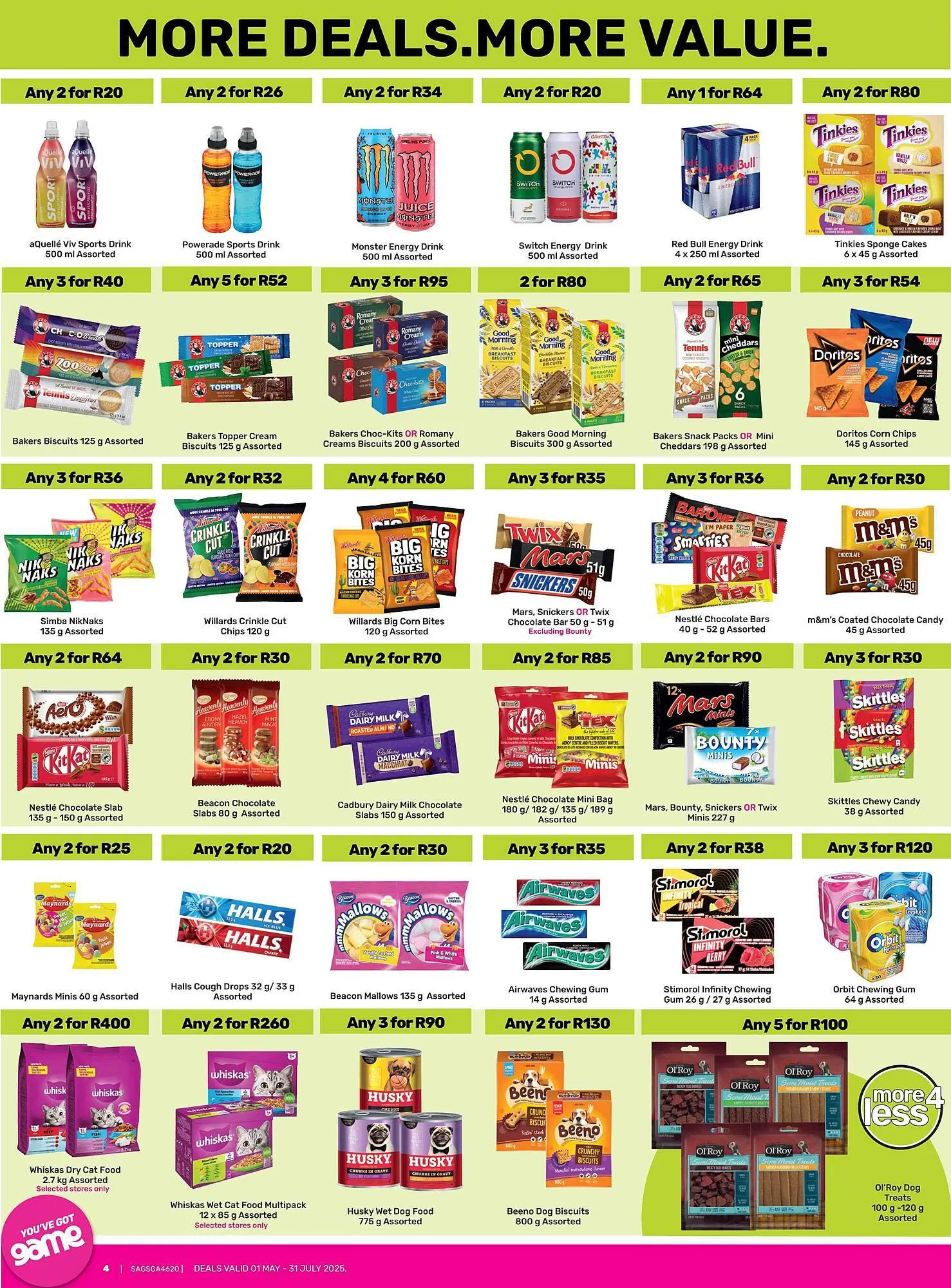 Game catalogue from 1 May to 31 July 2025 - Catalogue Page 4