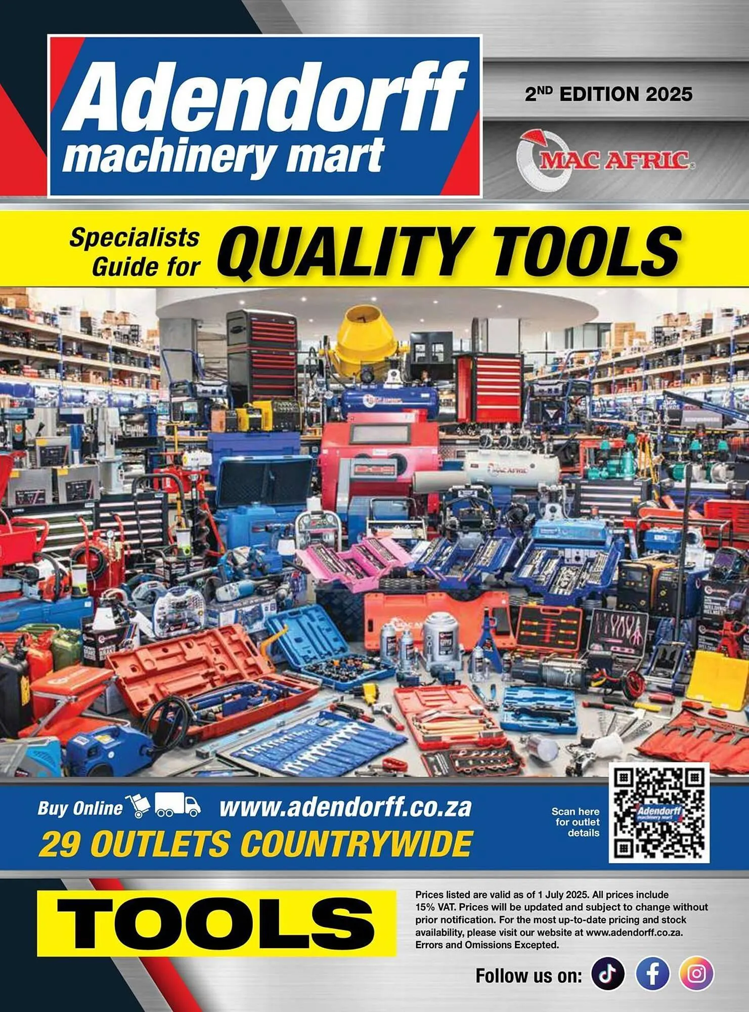 Adendorff Machinery Mart catalogue from 1 July to 31 July 2025 - Catalogue Page 1