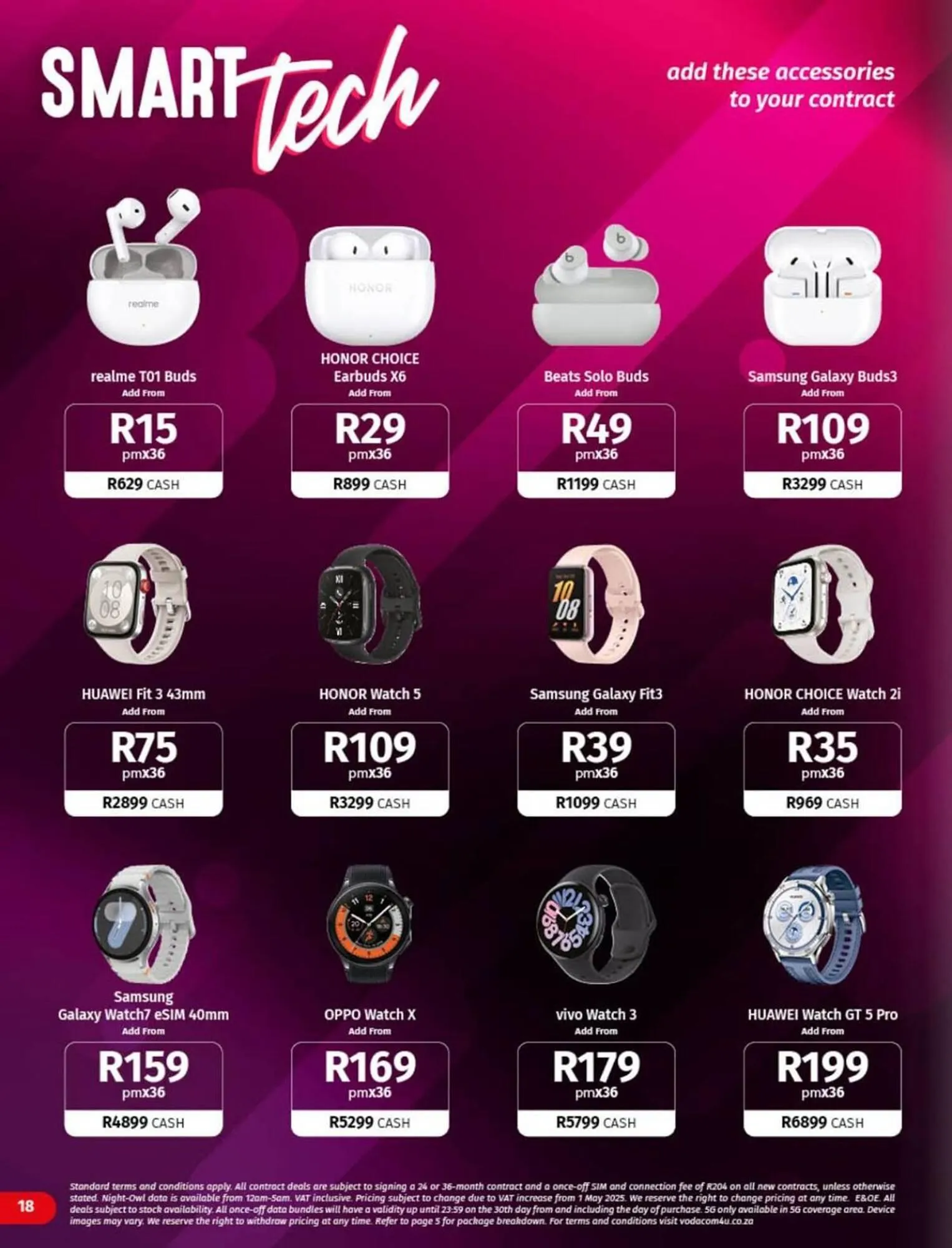 Vodacom catalogue from 4 April to 10 April 2025 - Catalogue Page 18