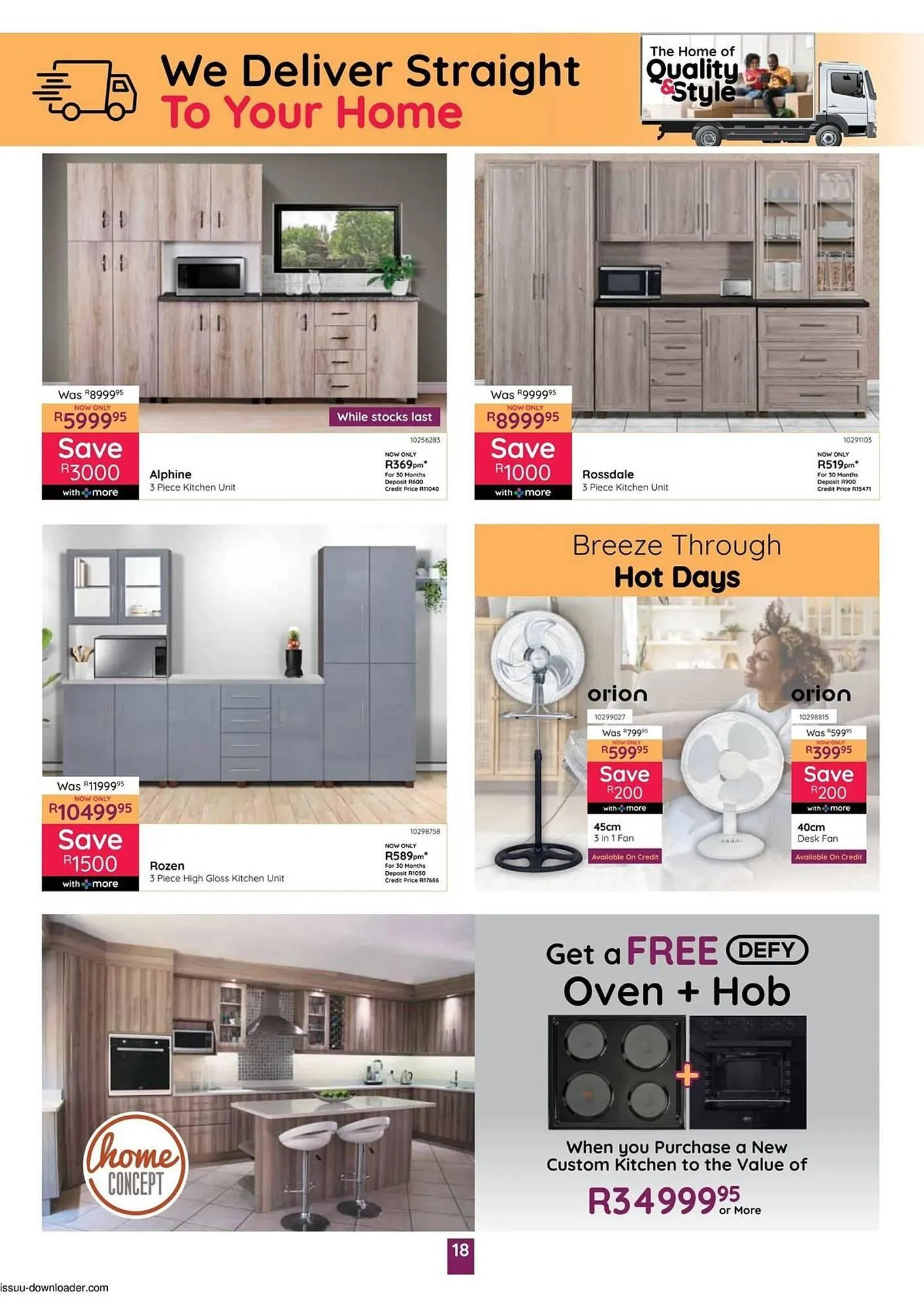 Bradlows catalogue from 17 March to 13 April 2025 - Catalogue Page 18