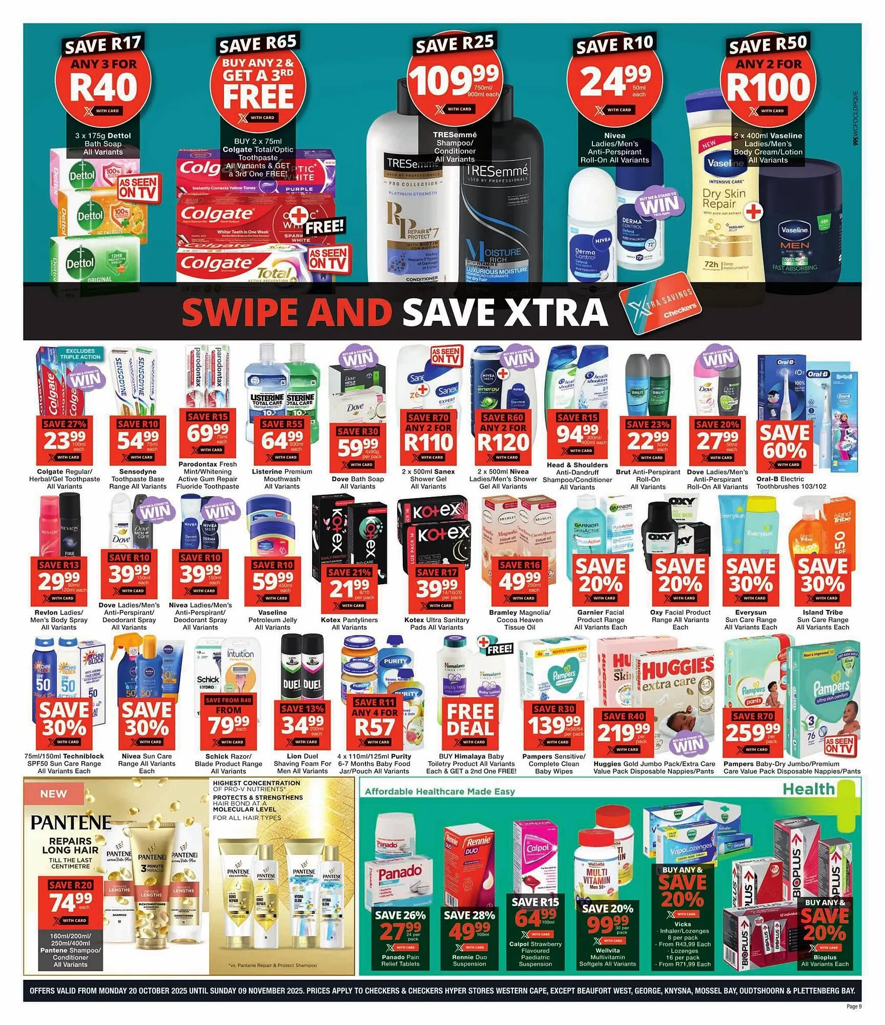 Checkers catalogue from 20 October to 9 November 2025 - Catalogue Page 9