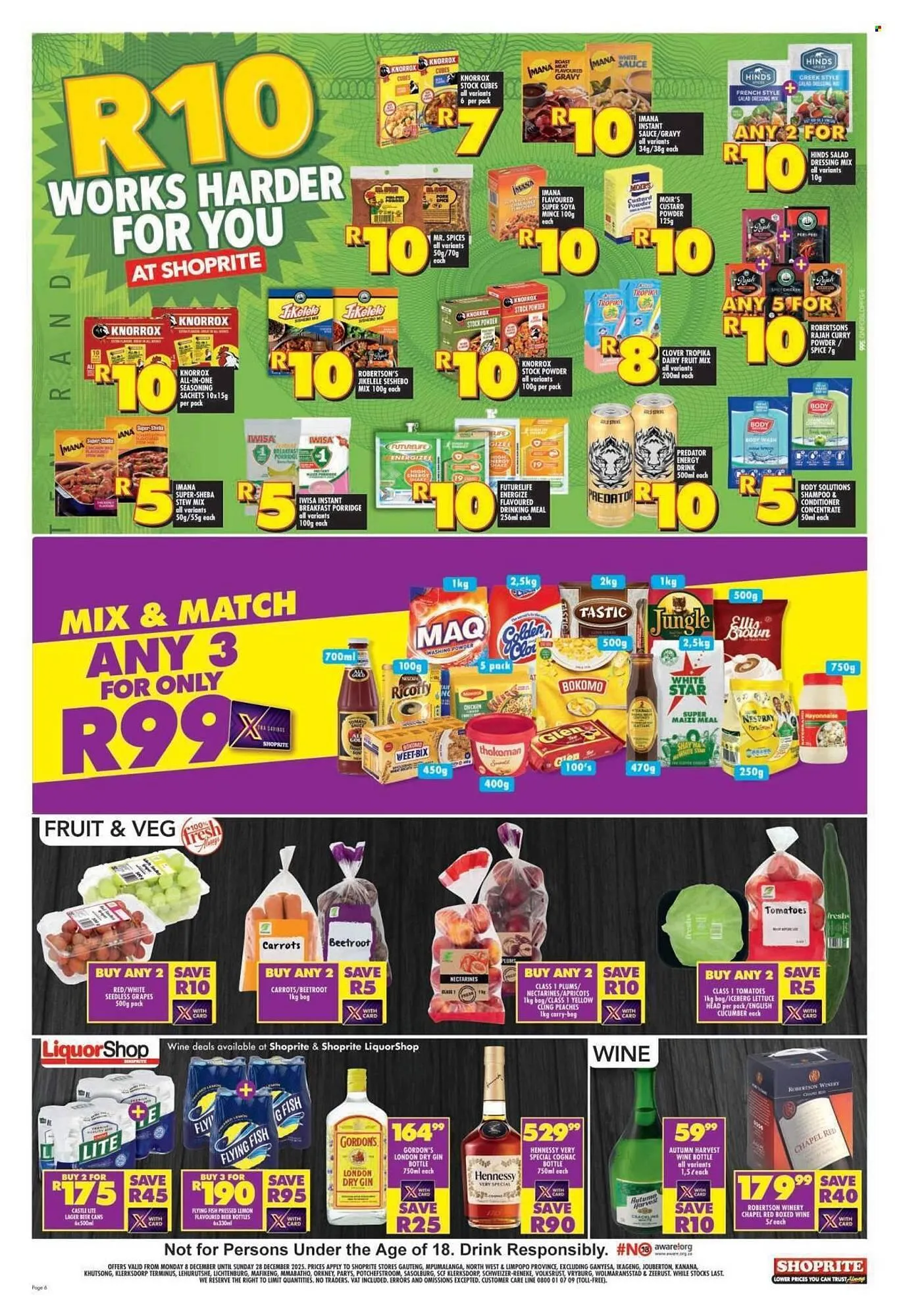 Shoprite catalogue from 8 December to 28 December 2025 - Catalogue Page 6