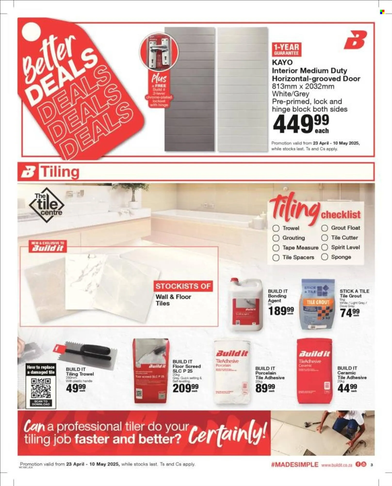 Build It catalogue from 23 April to 10 May 2025 - Catalogue Page 3