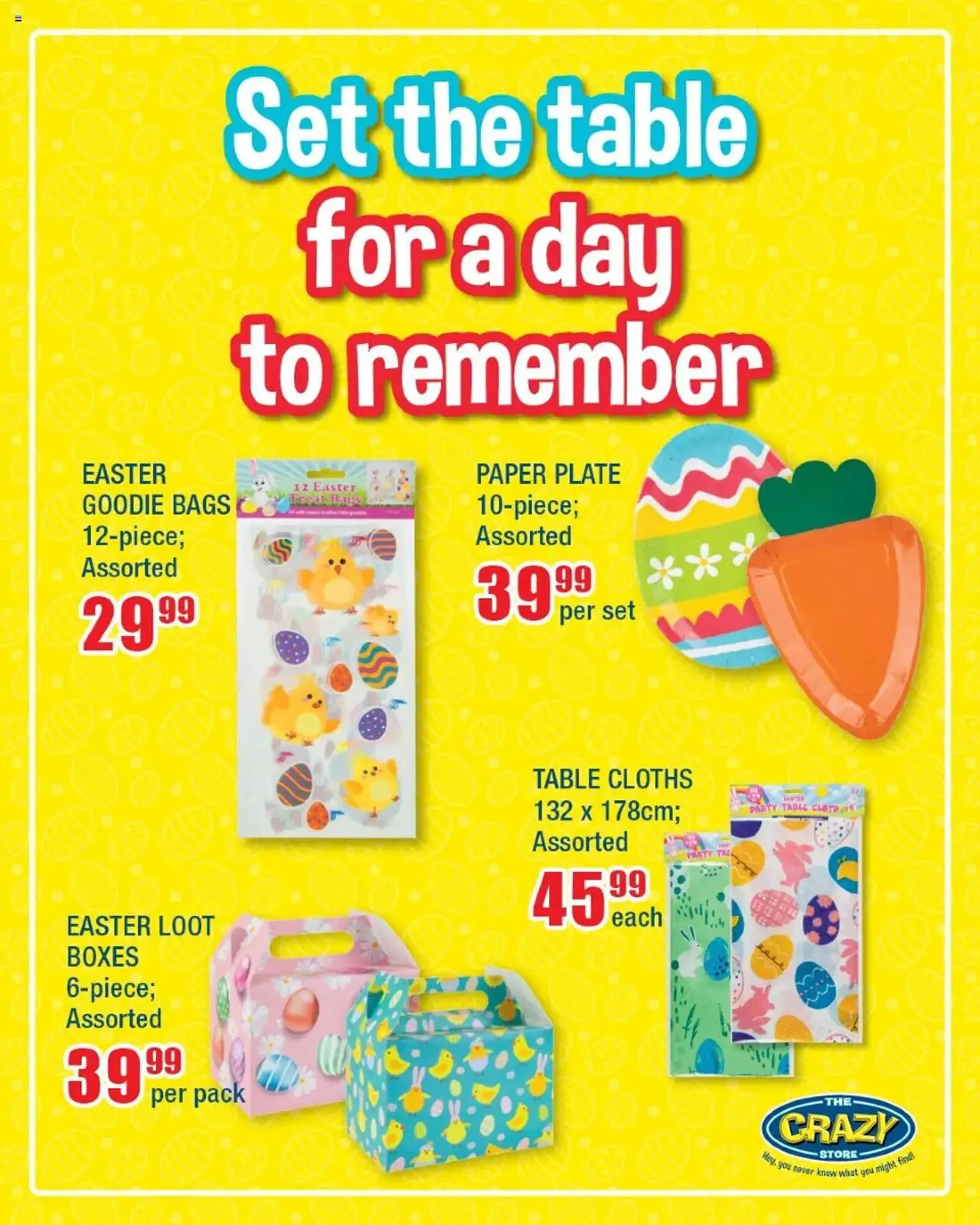 The Crazy Store catalogue from 3 April to 21 April 2025 - Catalogue Page 5