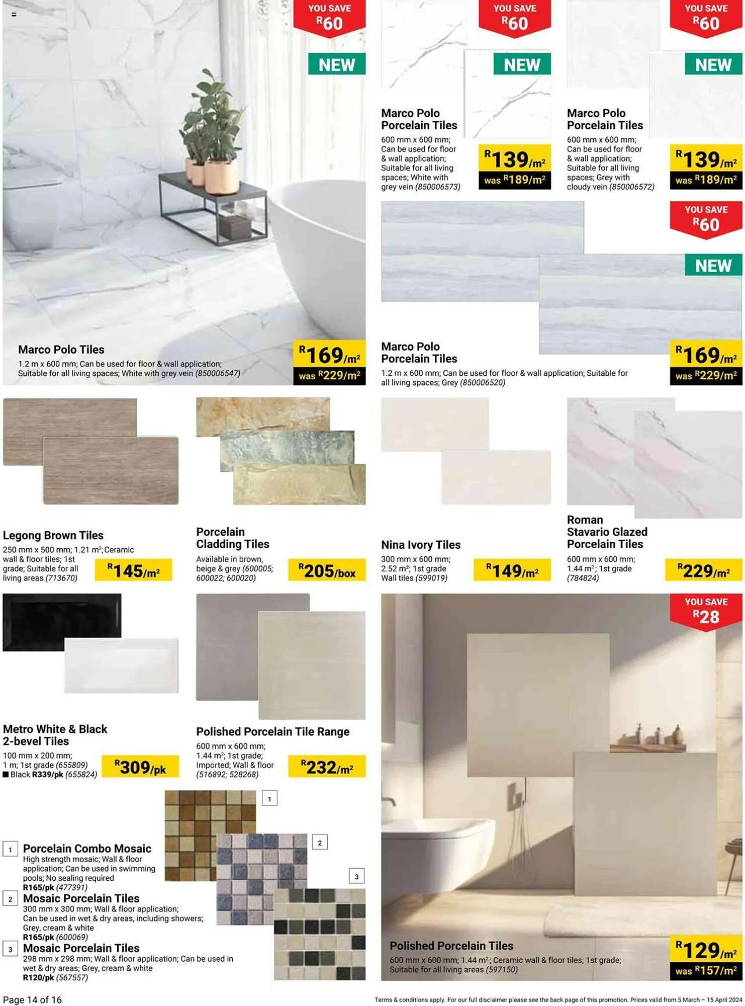 Builders Warehouse catalogue from 5 March to 15 April 2024 - Catalogue Page 13