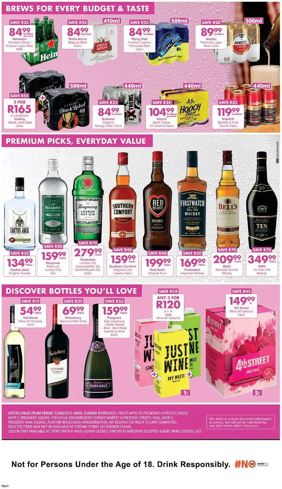 President Hyper catalogue from 22 August to 7 September 2025 - Catalogue Page 2