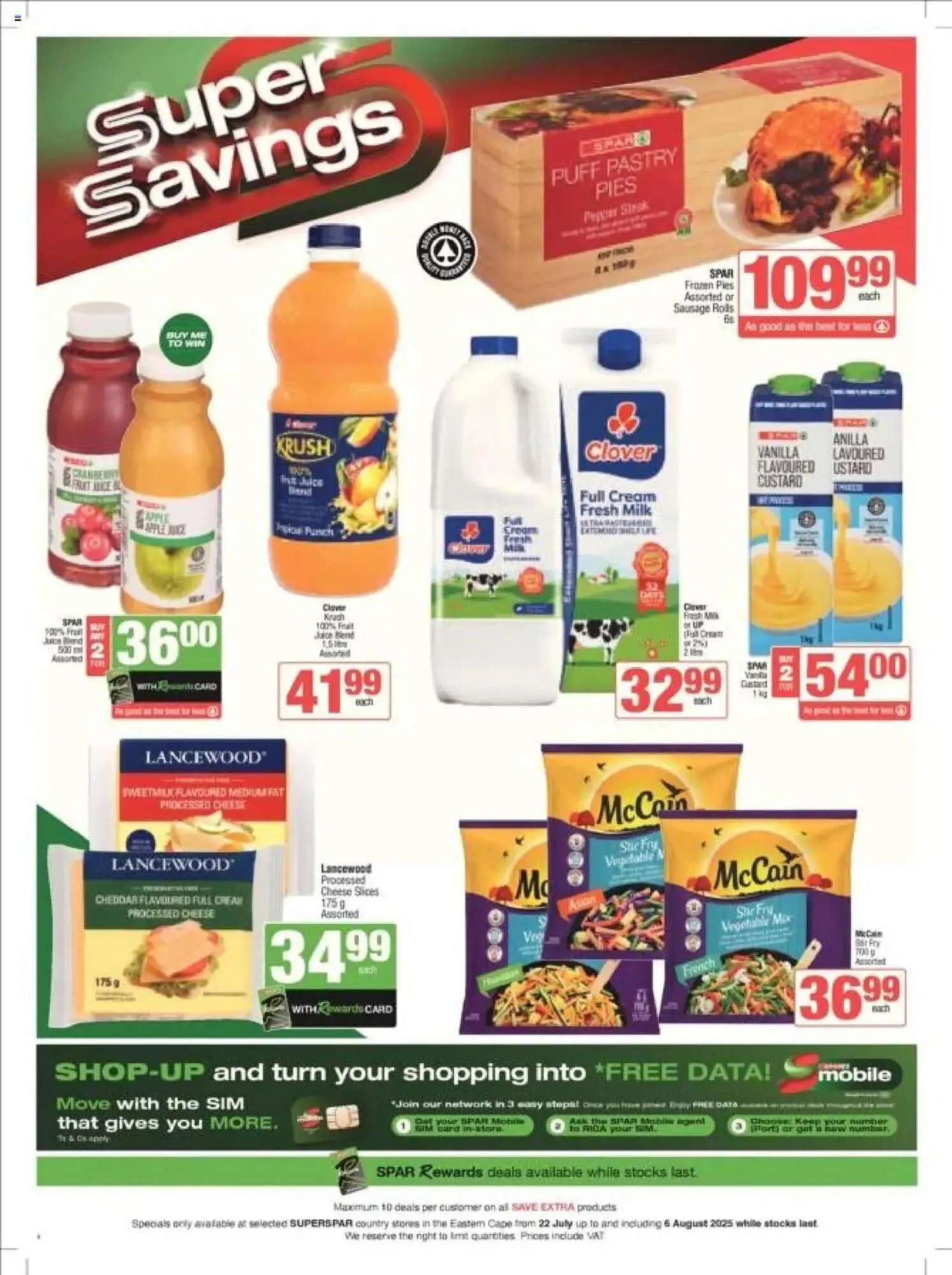 Spar catalogue from 22 July to 6 August 2025 - Catalogue Page 4