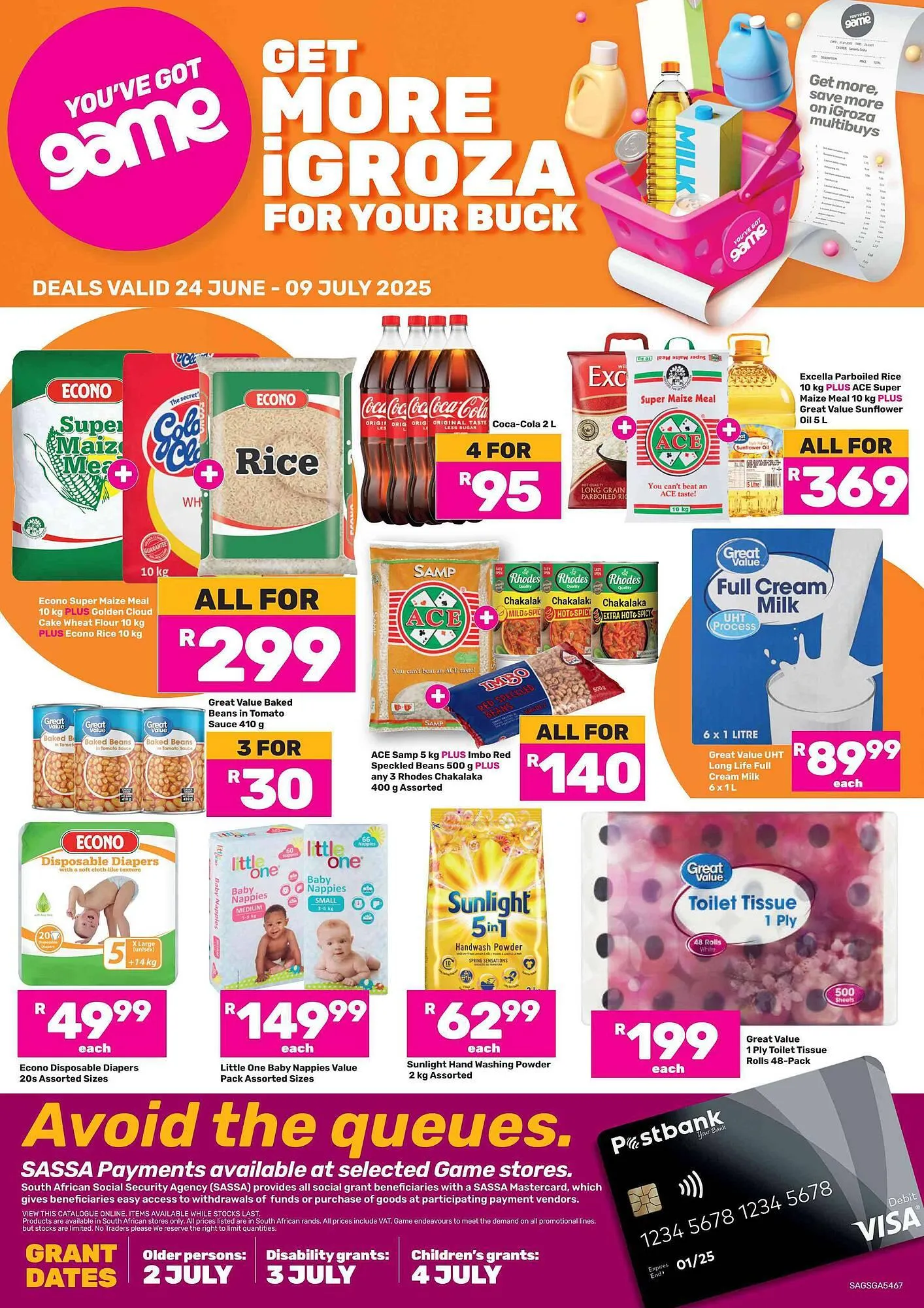 Game catalogue from 24 June to 9 July 2025 - Catalogue Page 1