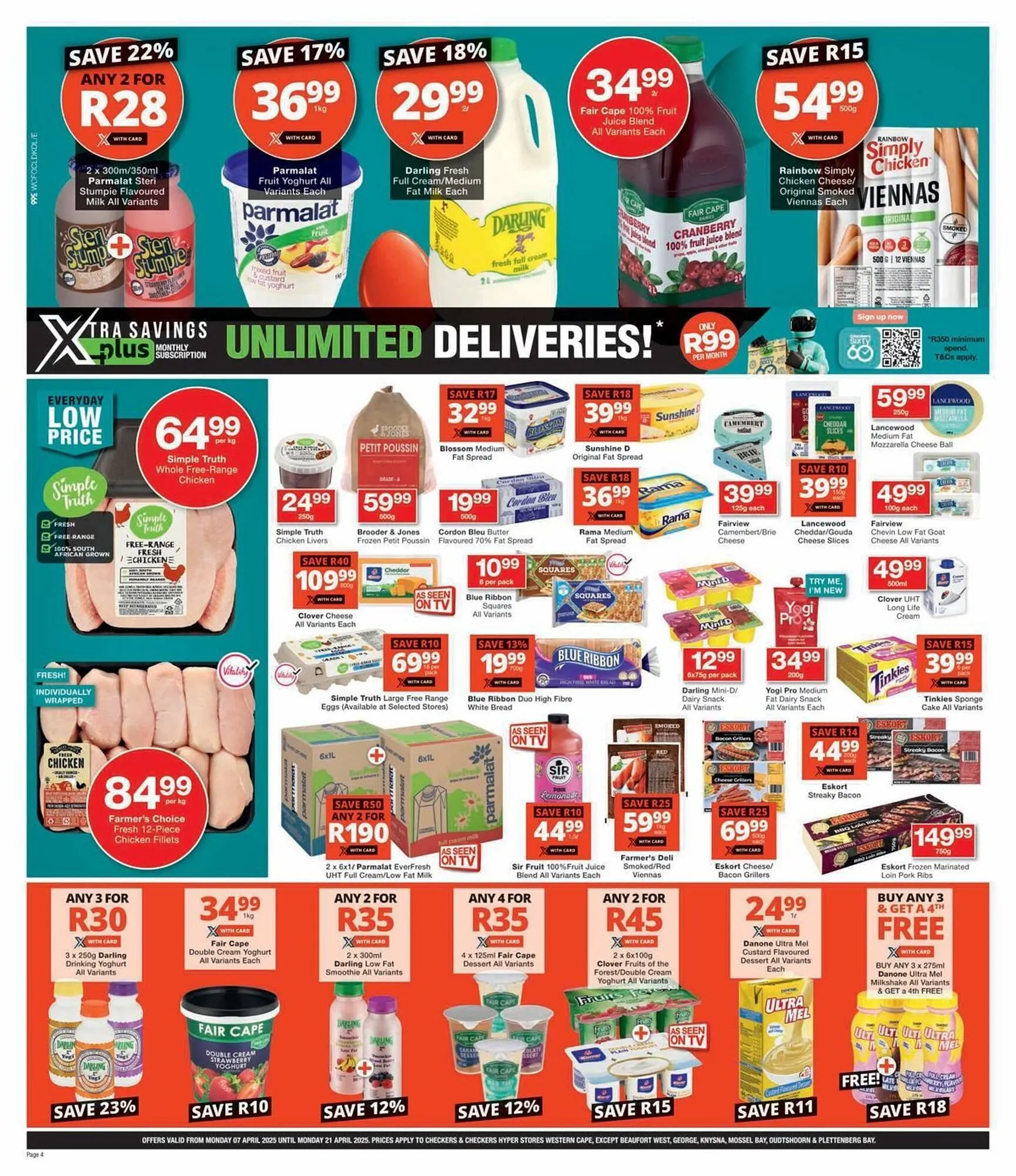 Checkers catalogue from 7 April to 21 April 2025 - Catalogue Page 4