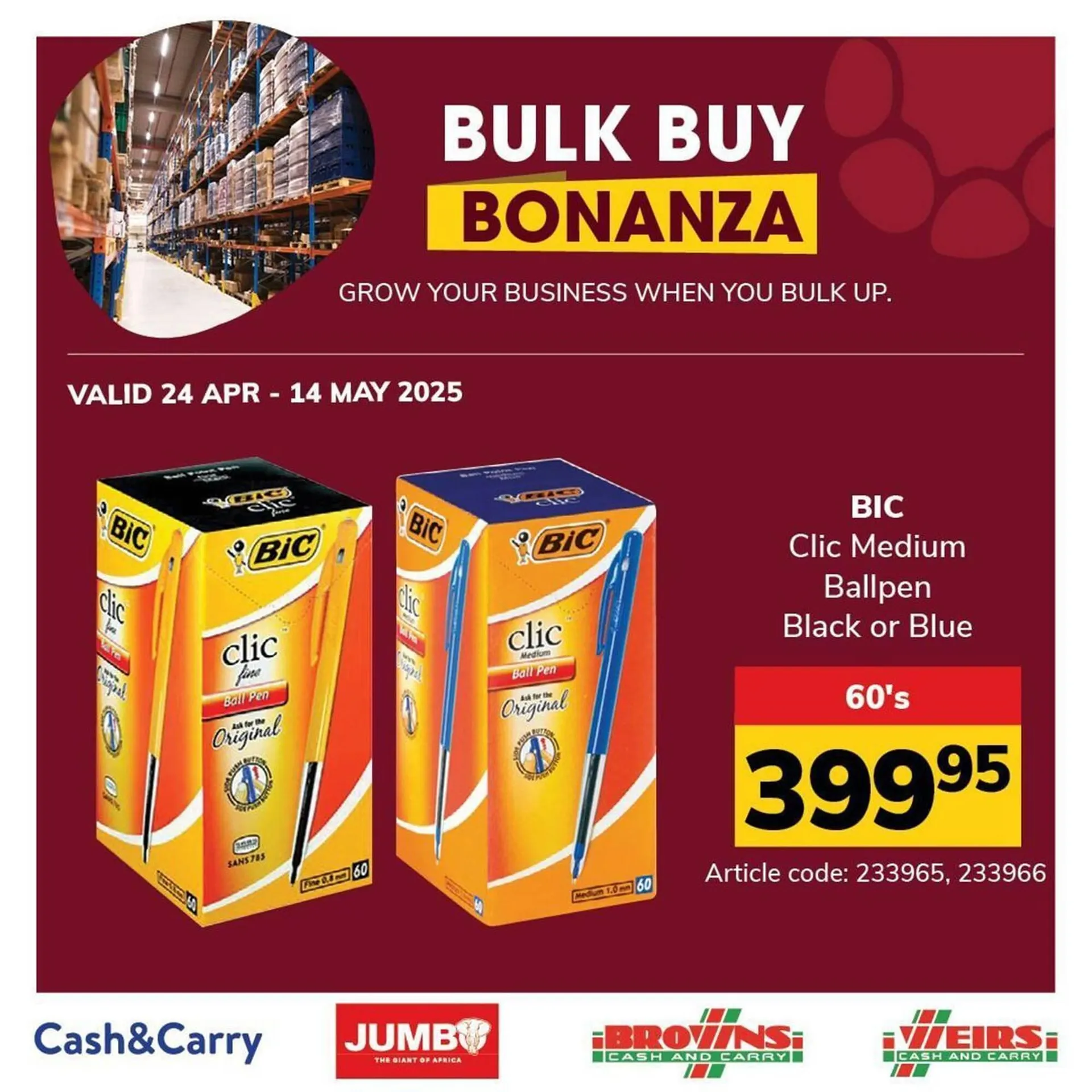Jumbo catalogue from 24 April to 14 May 2025 - Catalogue Page 1