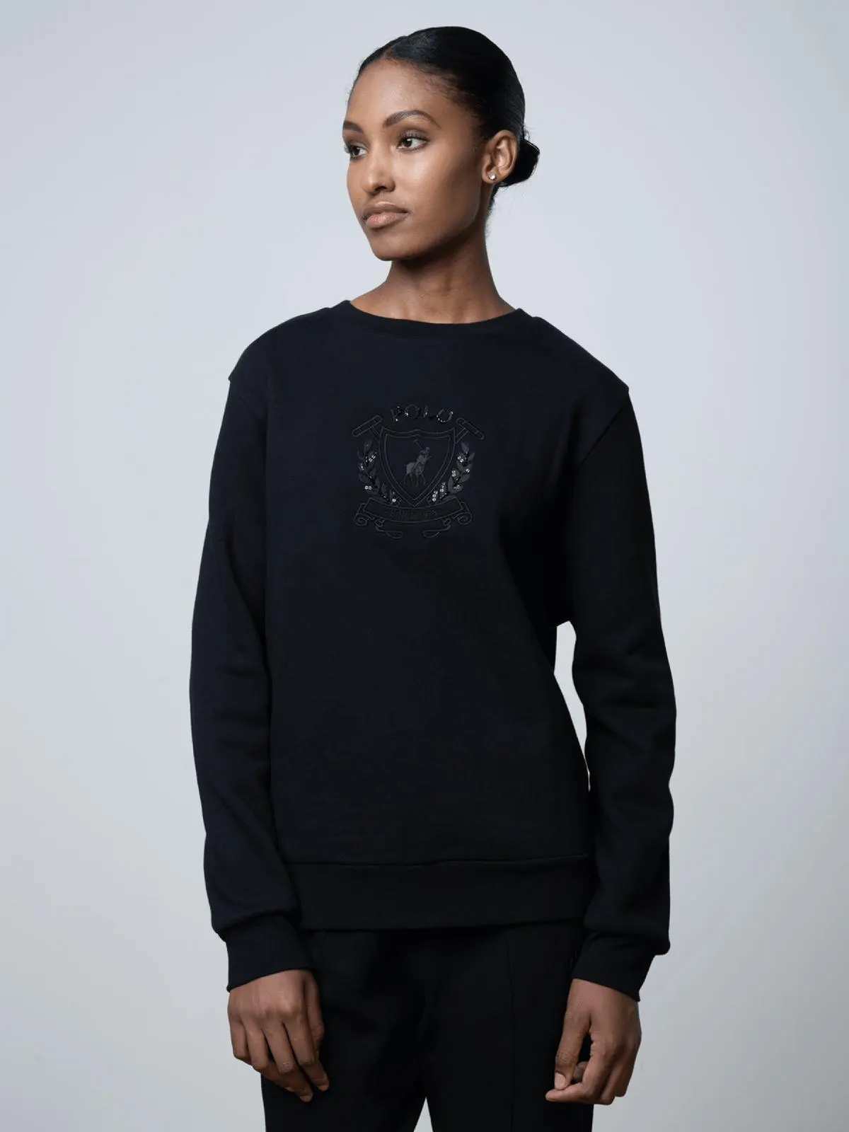 Women's Polo Madison Embellished Sweat Top