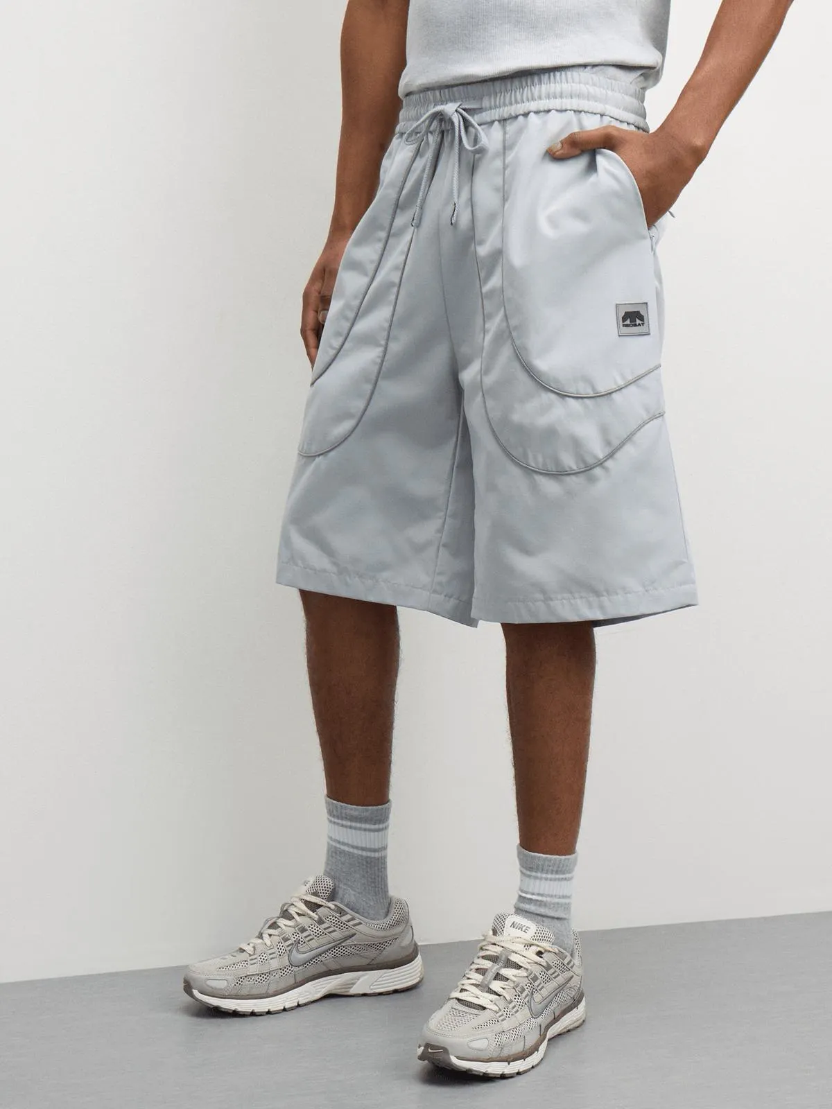 Redbat Athletics Men's Grey Shorts