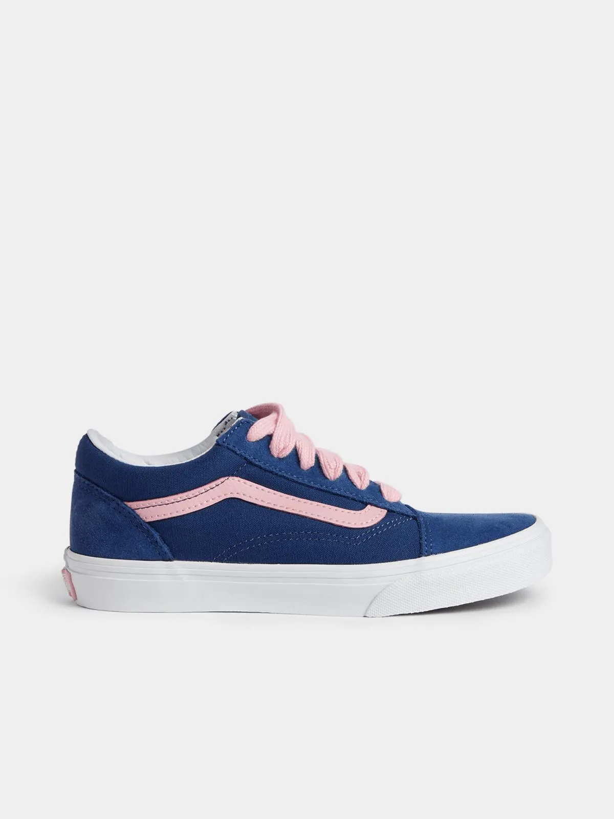 Vans Junior Old Skool Blue/Pink Sneaker