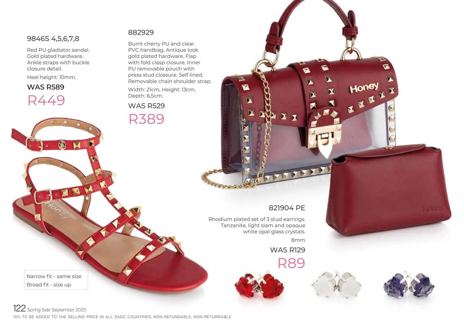 Honey Fashion Accessories catalogue from 3 September to 30 September 2025 - Catalogue Page 124