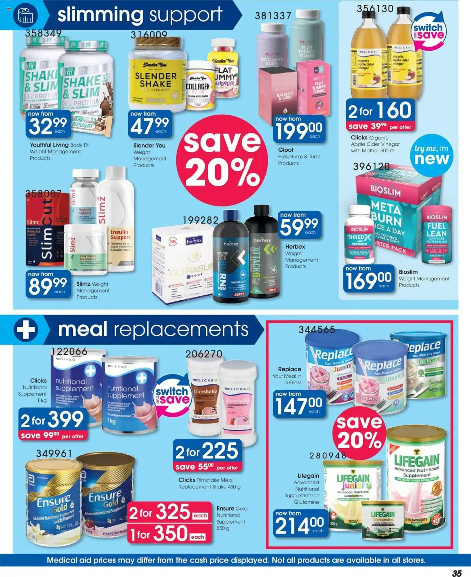 Clicks catalogue from 19 June to 21 July 2025 - Catalogue Page 35