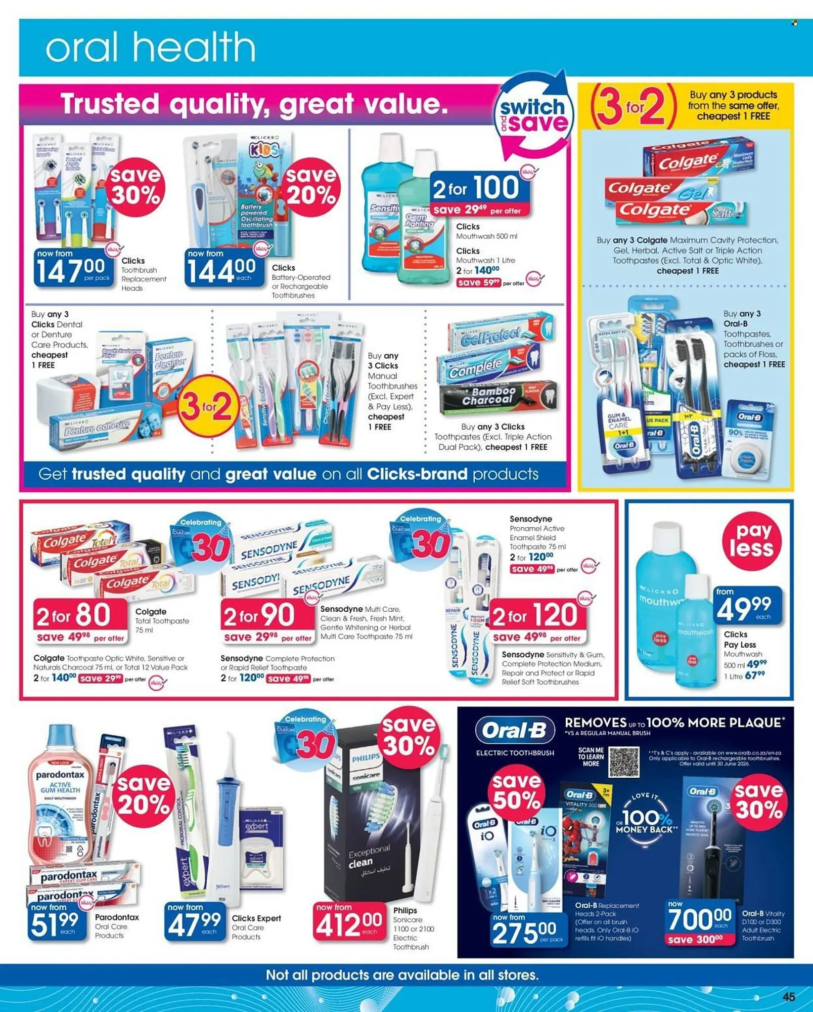 Clicks catalogue from 22 July to 6 August 2025 - Catalogue Page 45