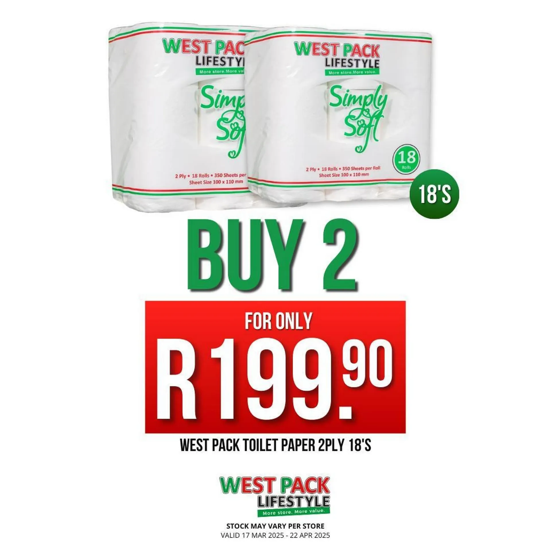 West Pack Lifestyle catalogue from 1 April to 22 April 2025 - Catalogue Page 2