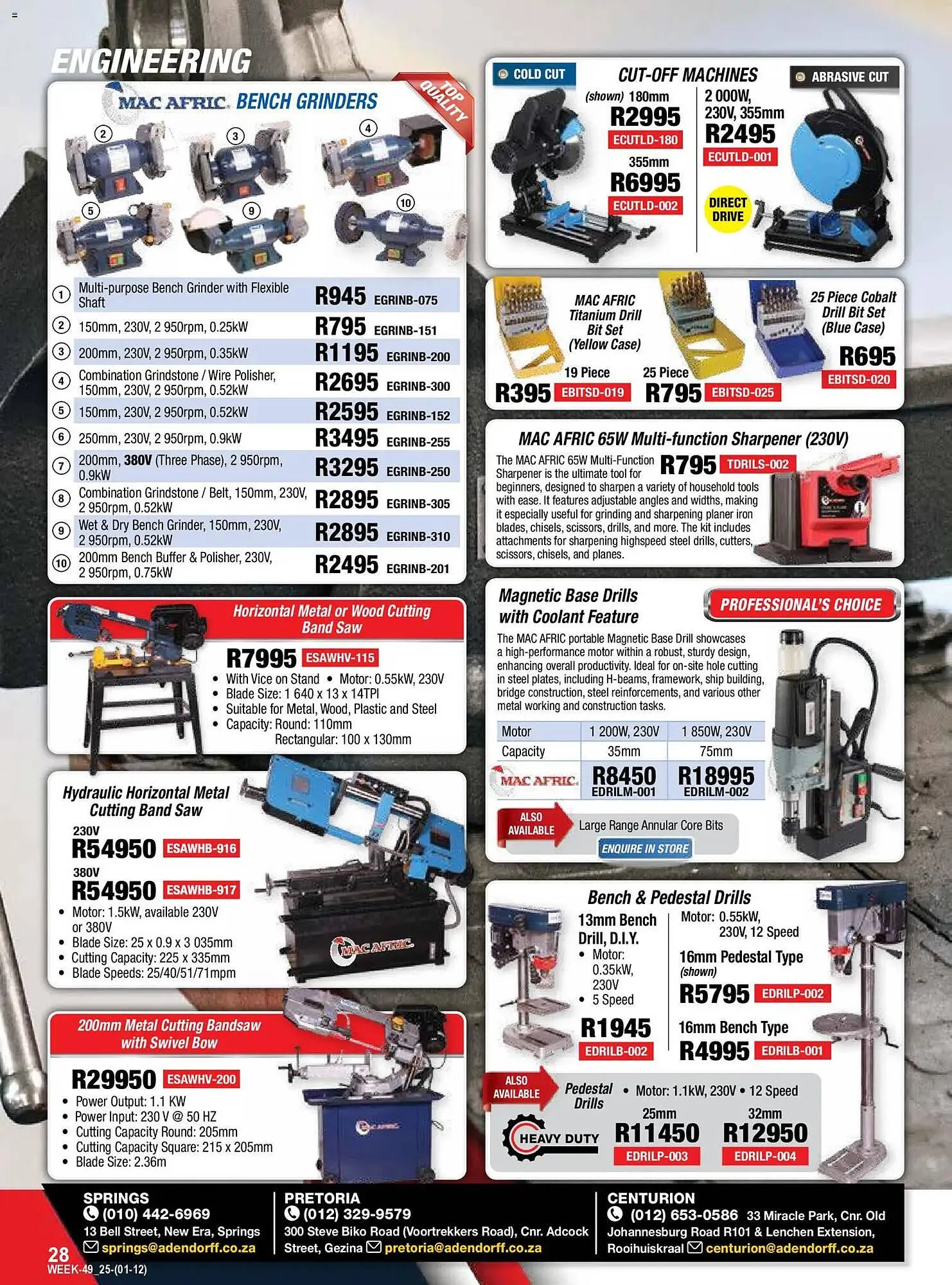 Adendorff Machinery Mart catalogue from 30 November to 31 December 2025 - Catalogue Page 30