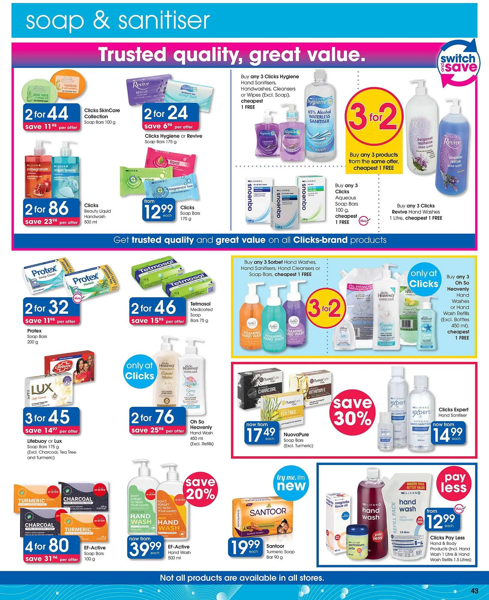 Clicks catalogue from 7 August to 20 August 2025 - Catalogue Page 34