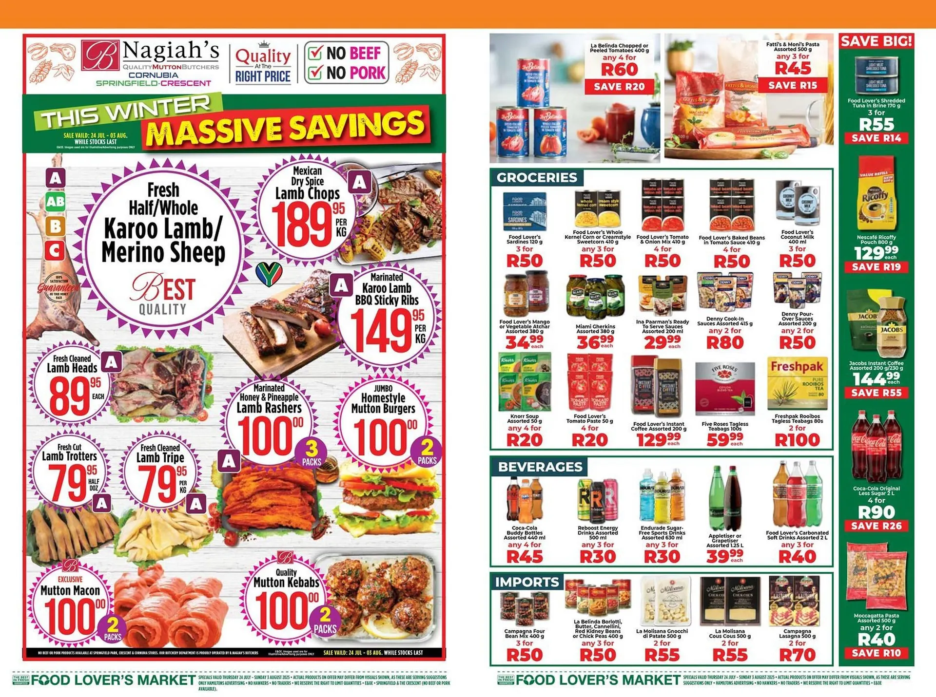Food Lover's Market catalogue from 24 July to 3 August 2025 - Catalogue Page 6