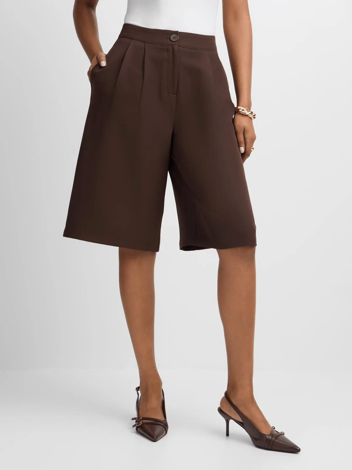 Jet Women's Set Brown Barbie Short